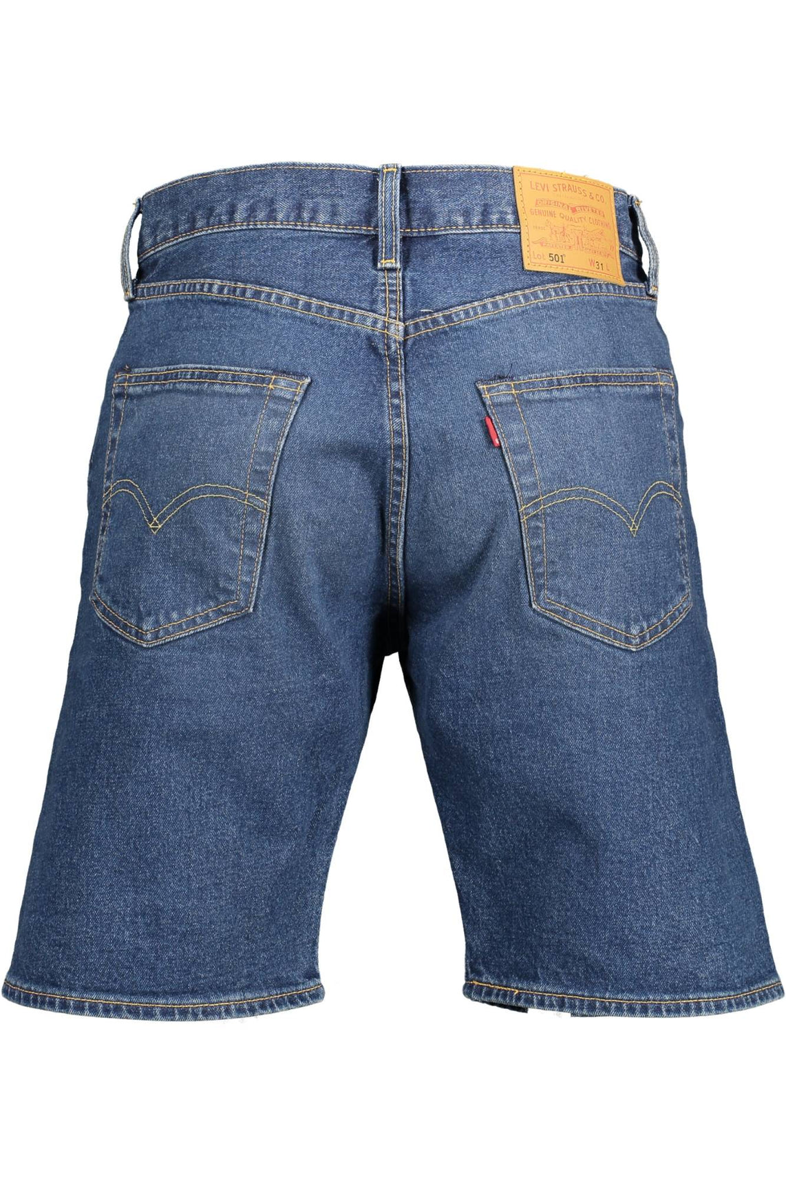 Jeans short man blue