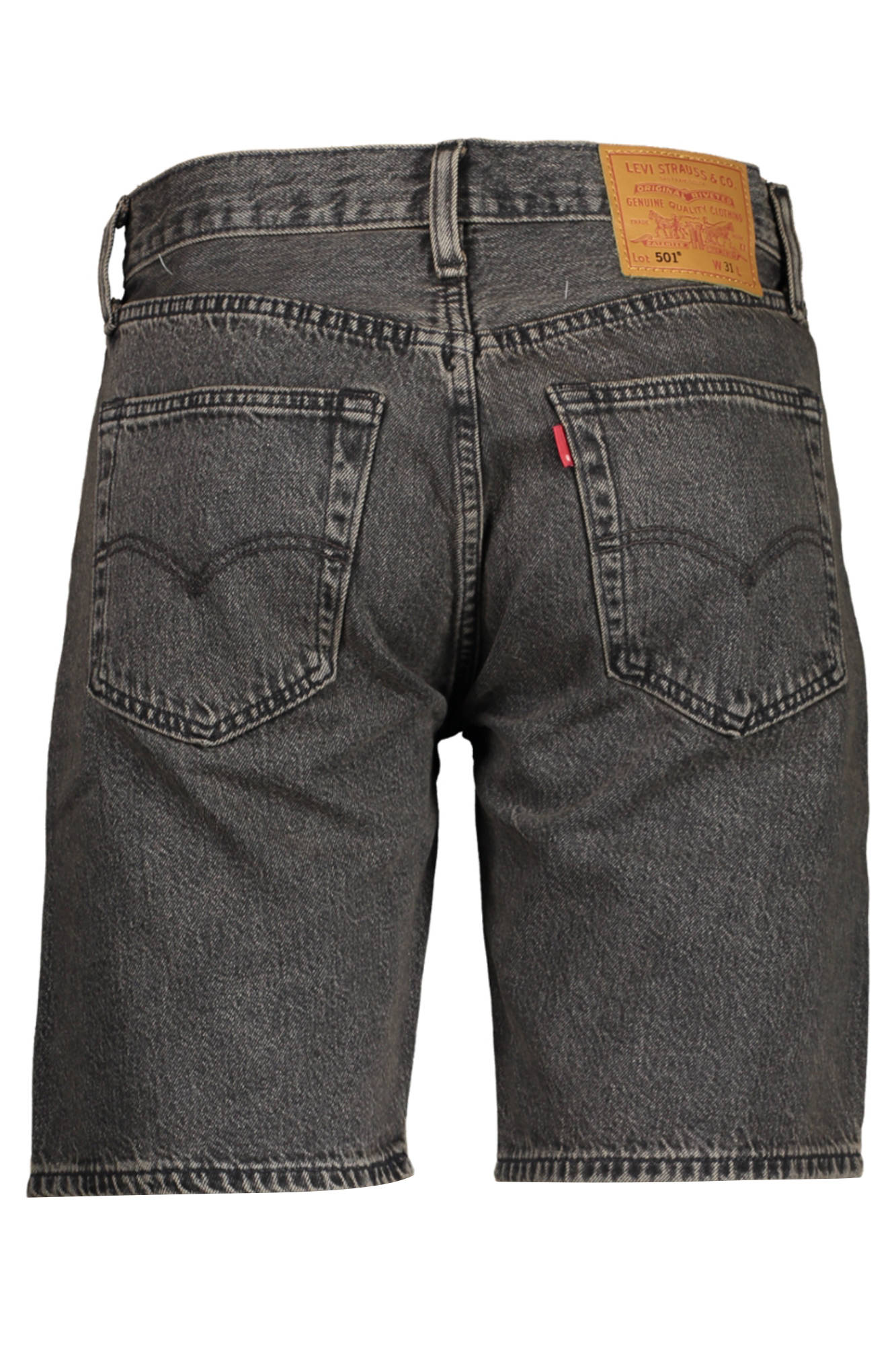 Jeans short man black