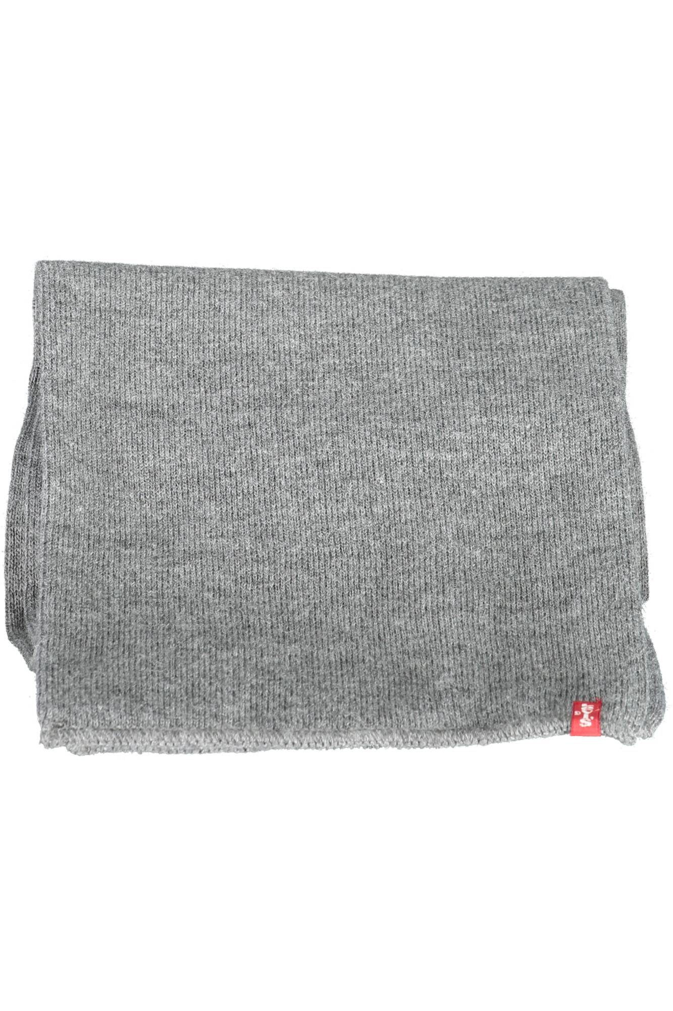 Gray men's scarf