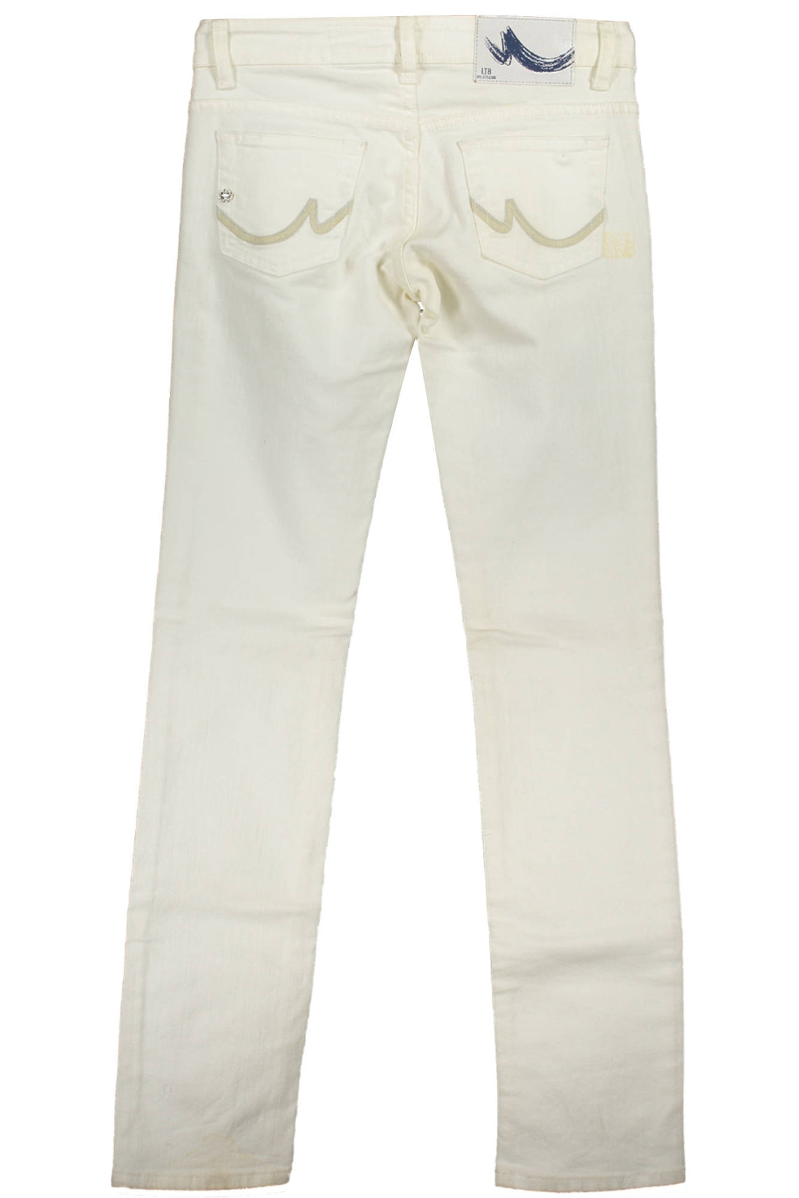 LITTLE BIG Trousers Bianco - CLAIRE