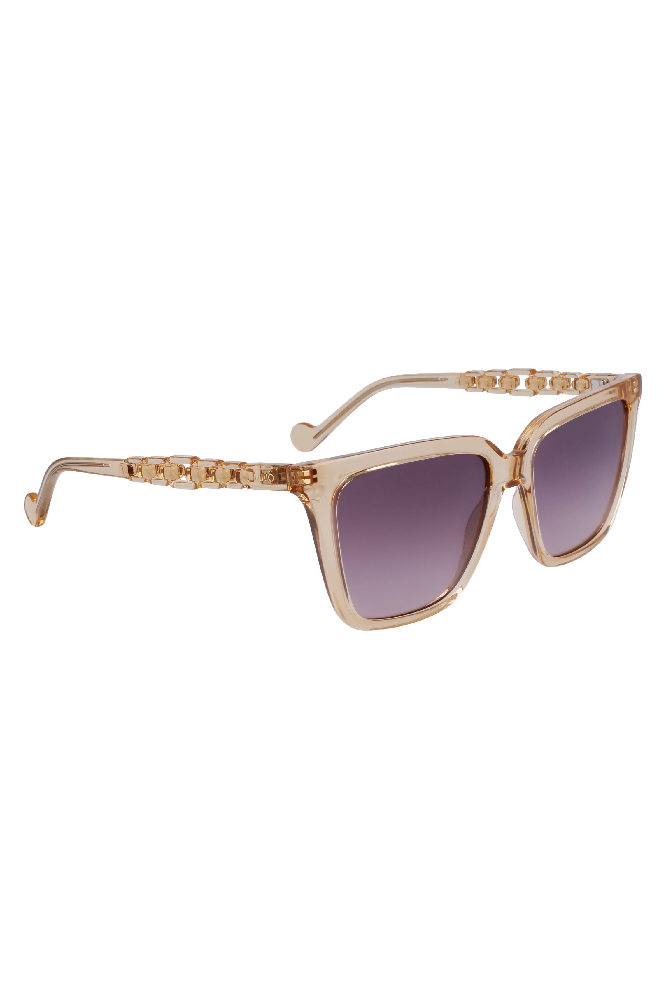 Beige women's sunglasses