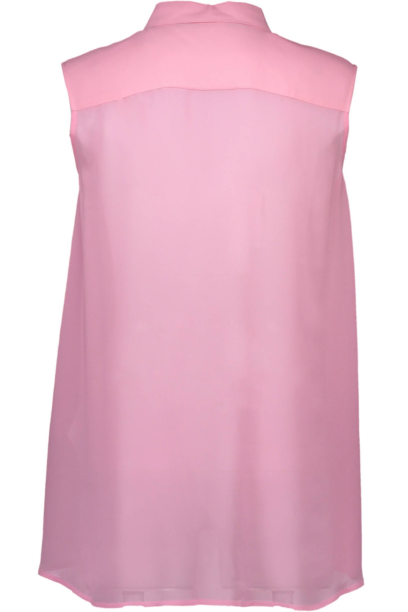 Pink woman sleeveless shirt