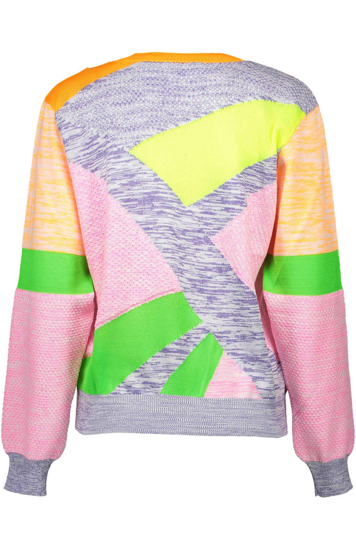 Multicolored woman sweater