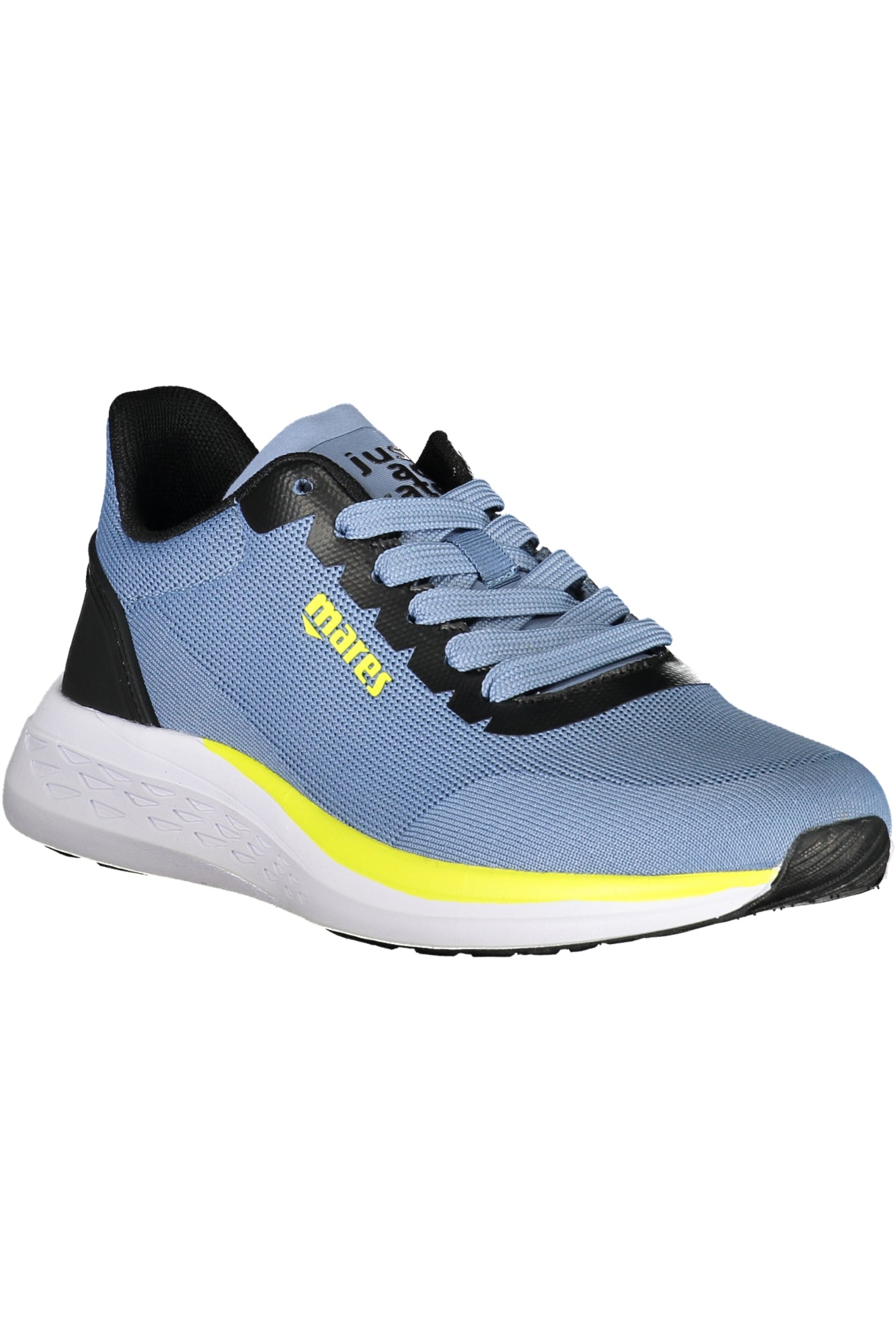 Blue men's sports shoes