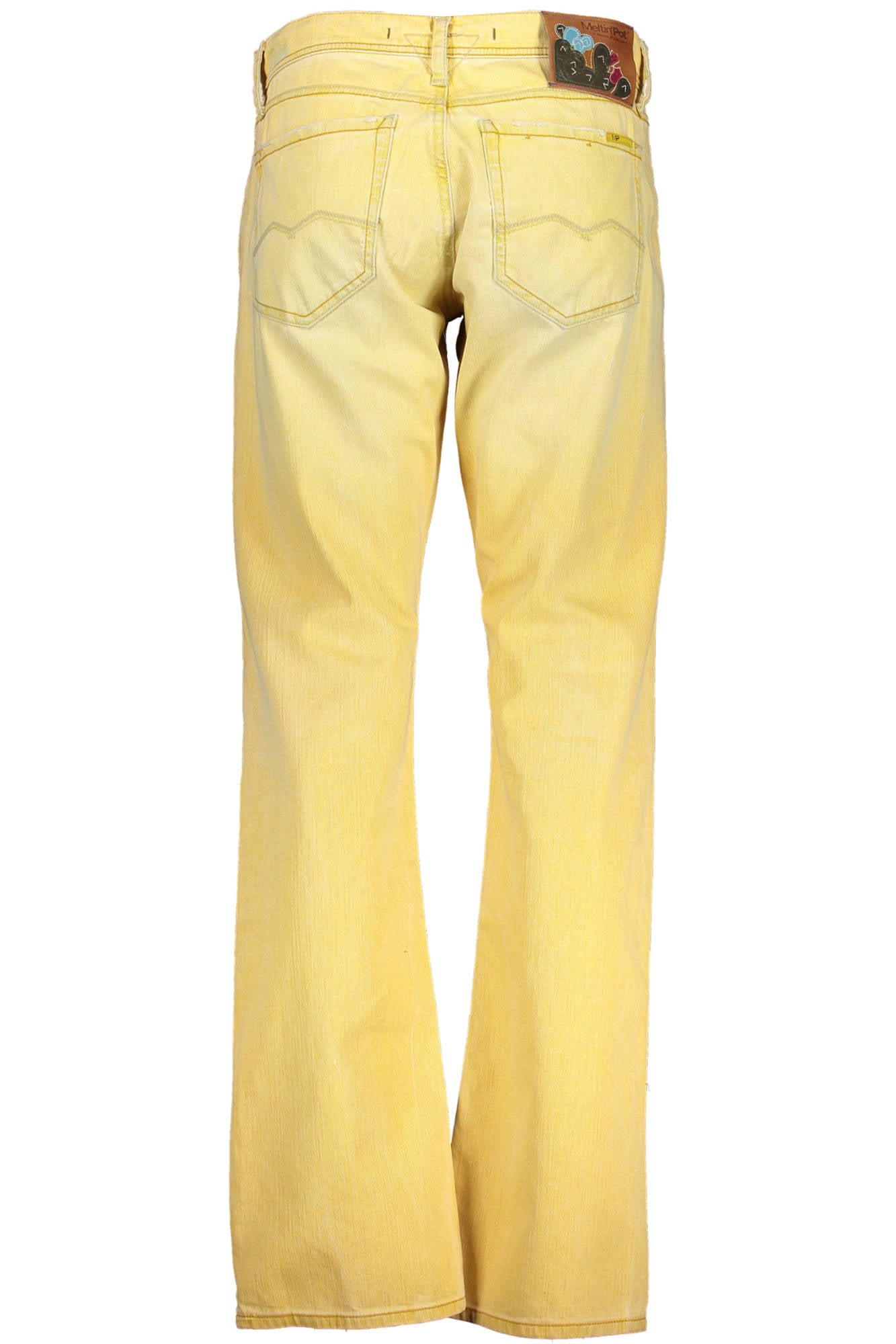 Jeans denim yellow man