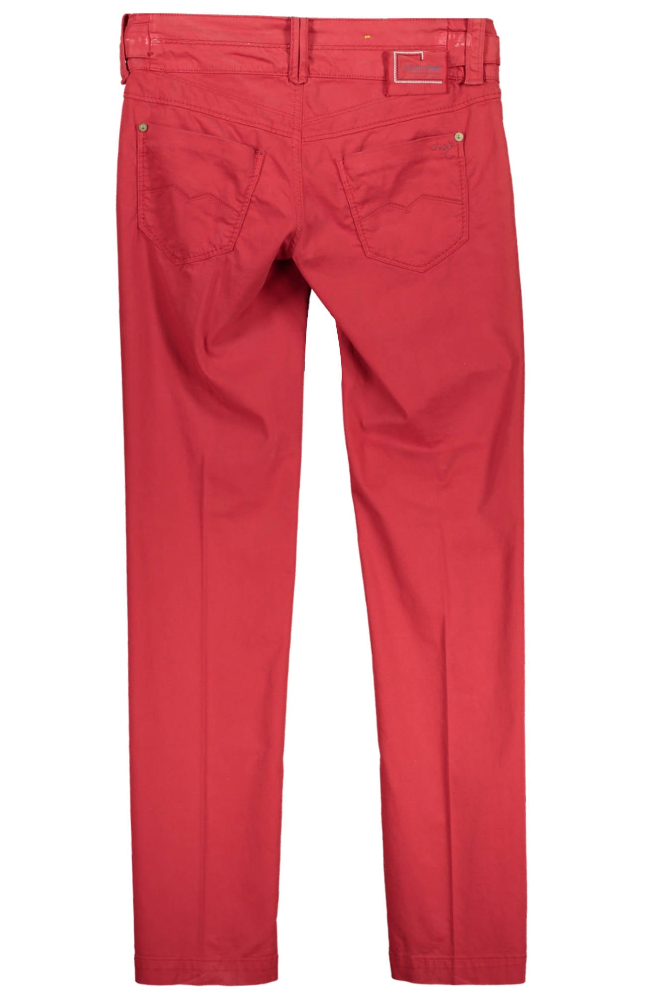 Red women's trousers