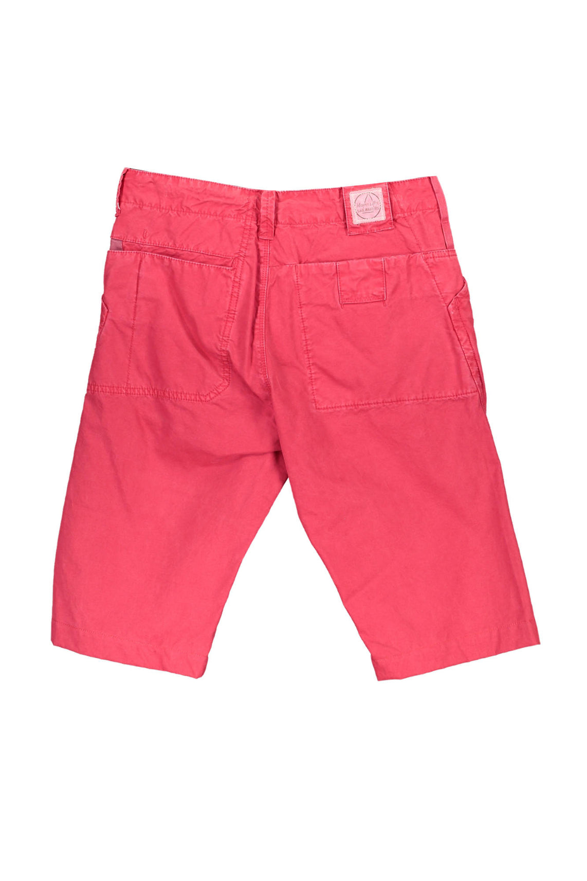 Red man bermuda pants