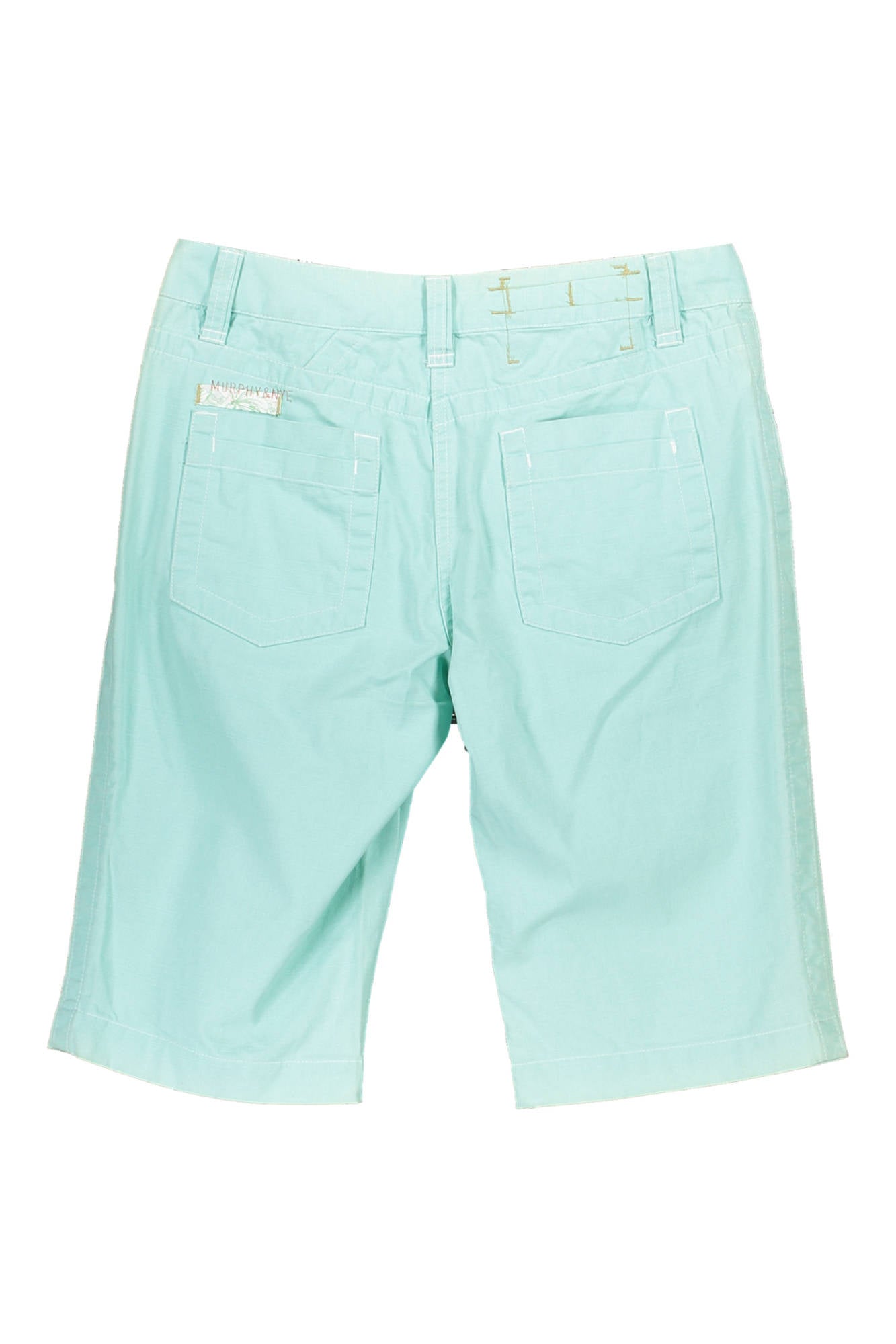 Green man bermuda pants