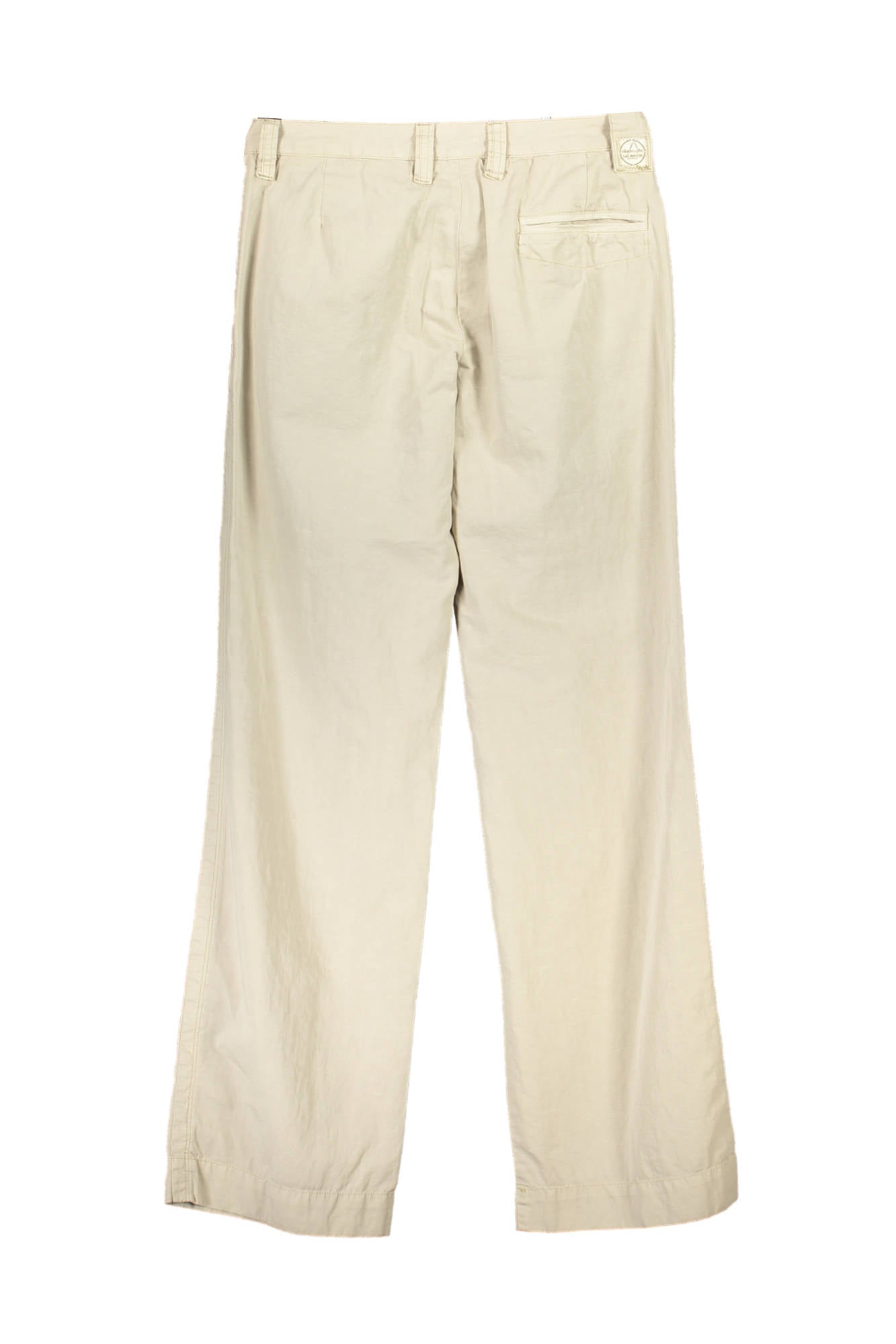 Beige man trousers