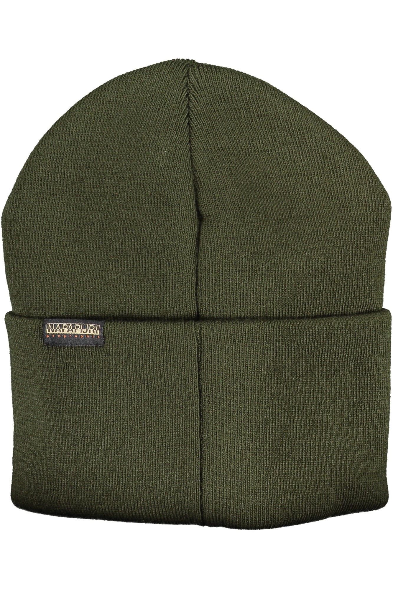 Green men's beanie