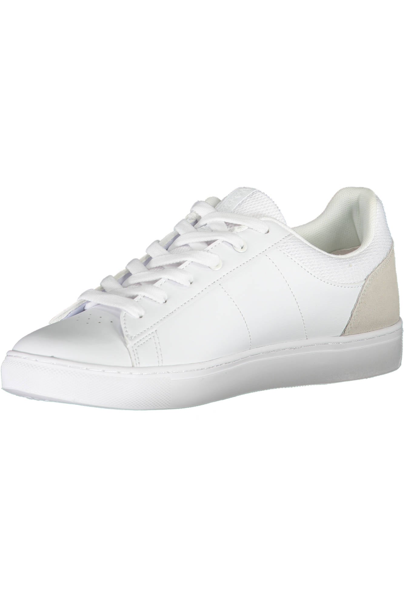 Men's white sports shoes