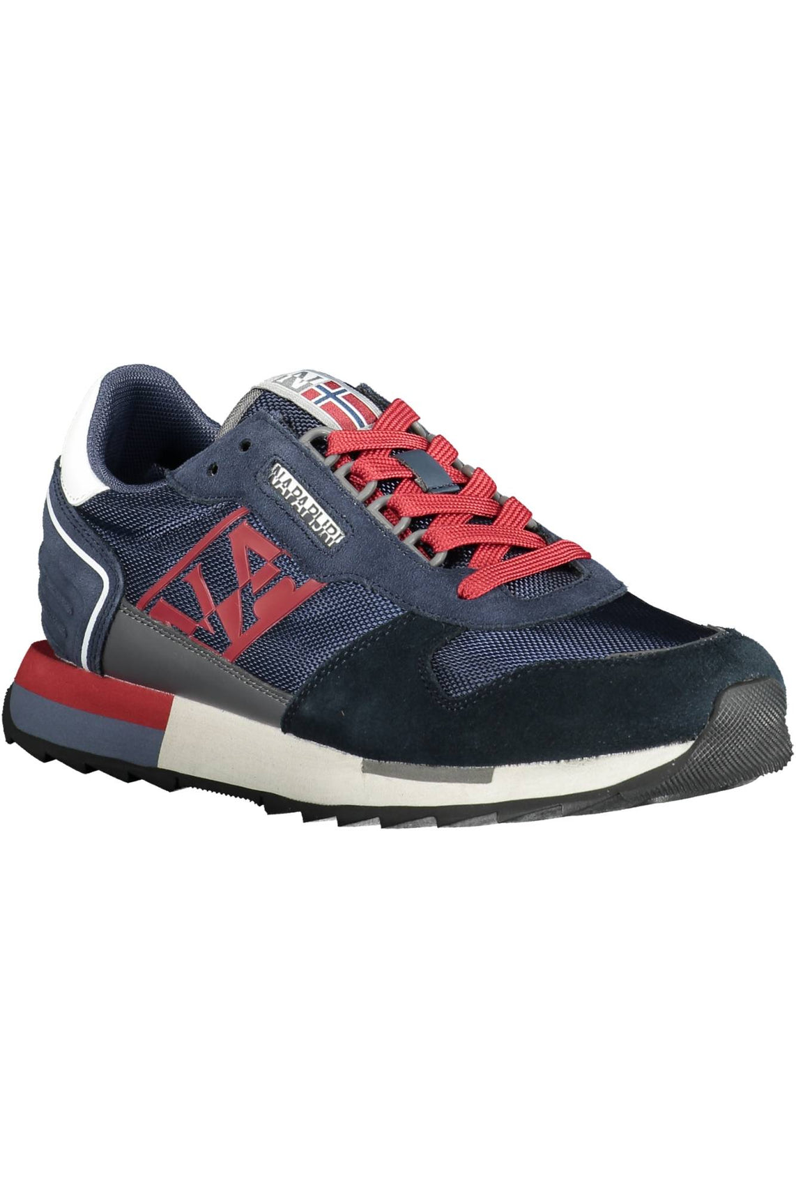 Men's blue sports shoes