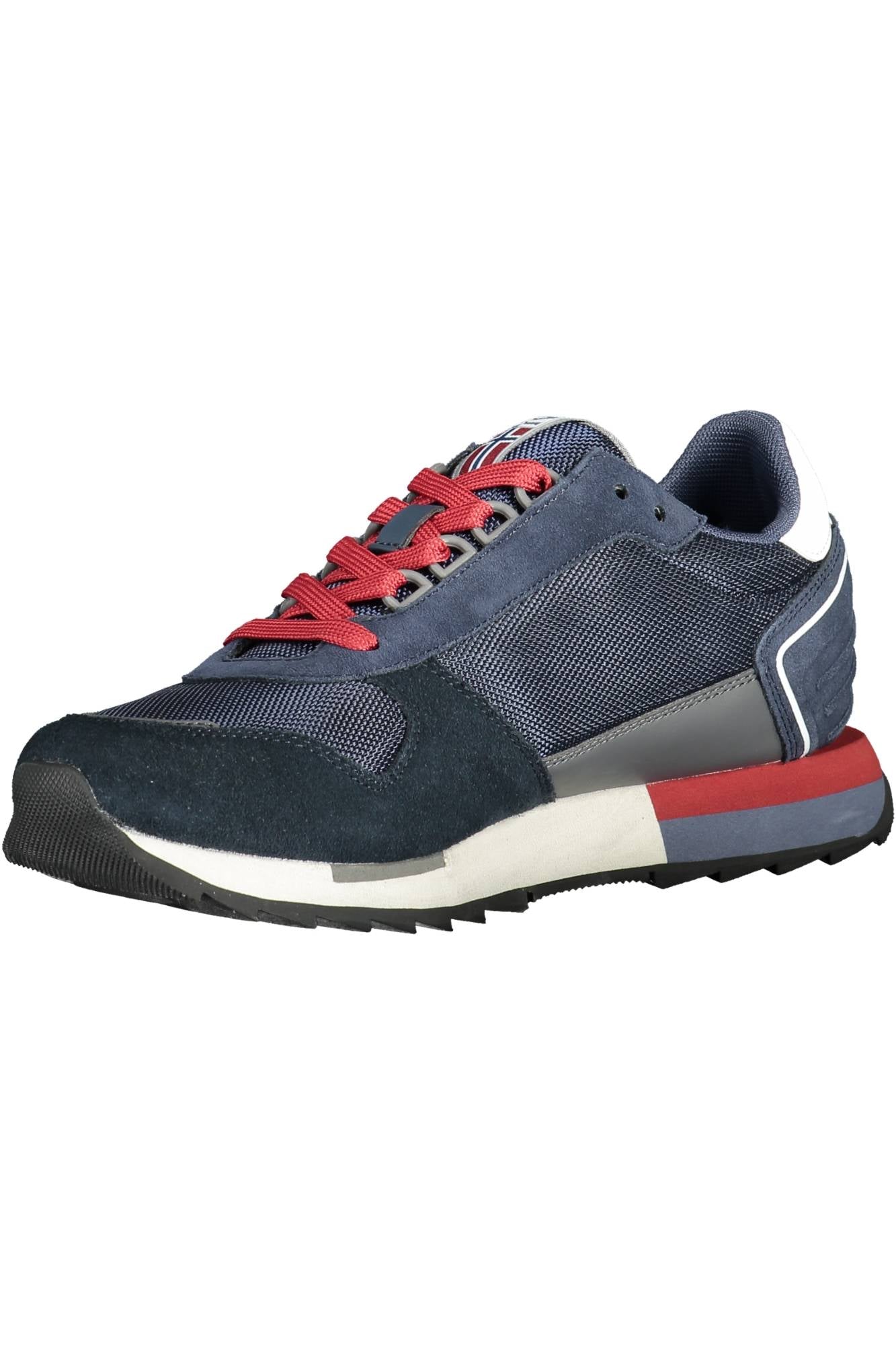 Men's blue sports shoes