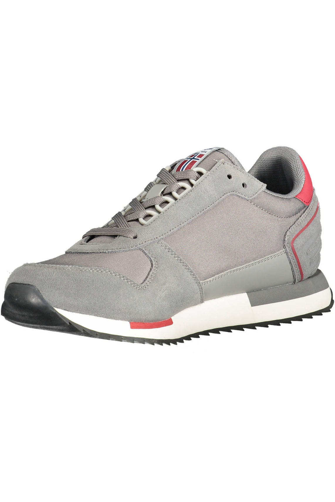 Gray men's sports shoes