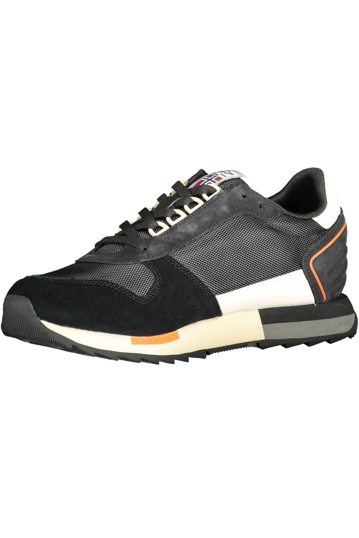 Men's black sports shoes