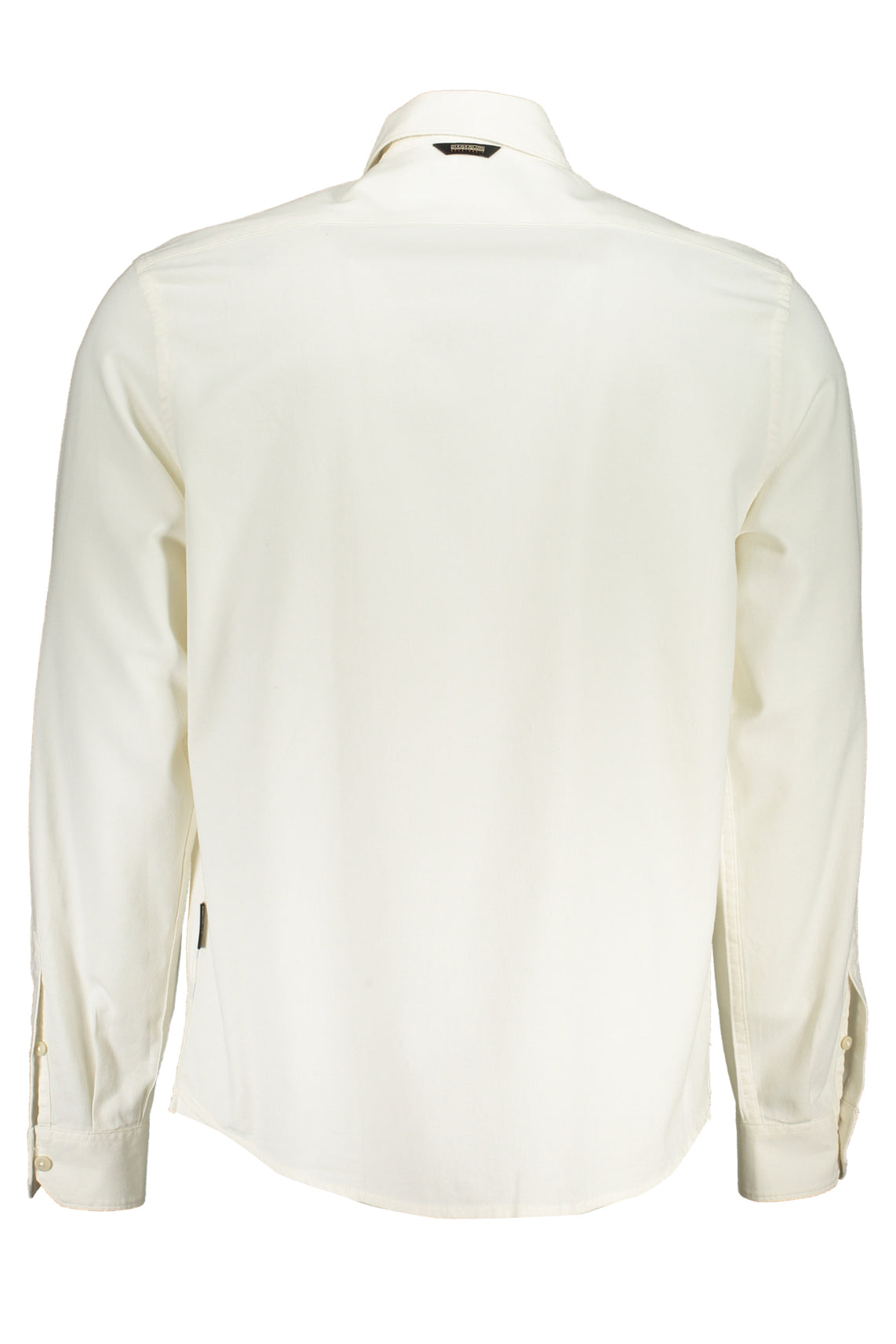 Men's white long sleeve shirt