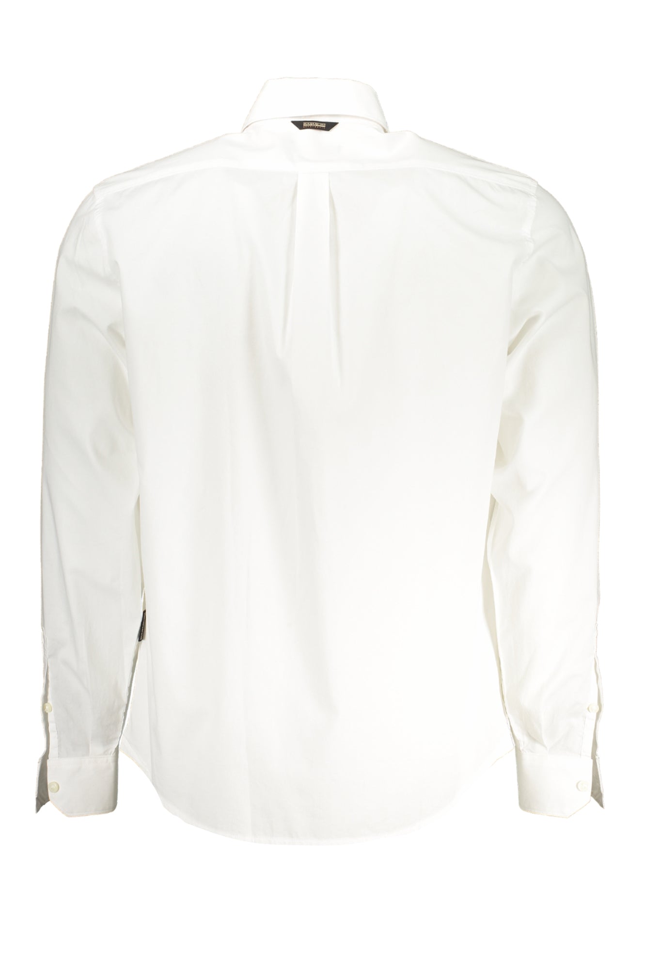 Men's white long sleeve shirt