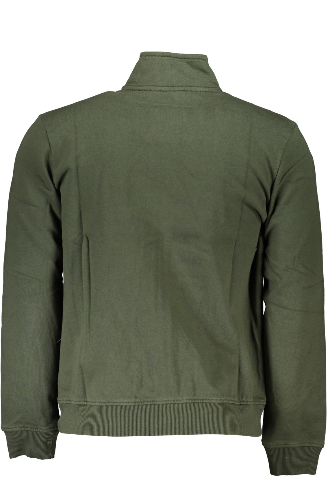 Men's green zip sweatshirt