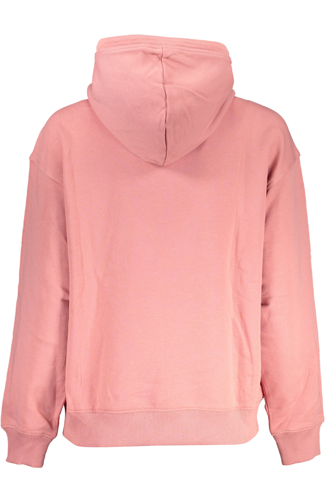 Women's pink sweatshirt without zip