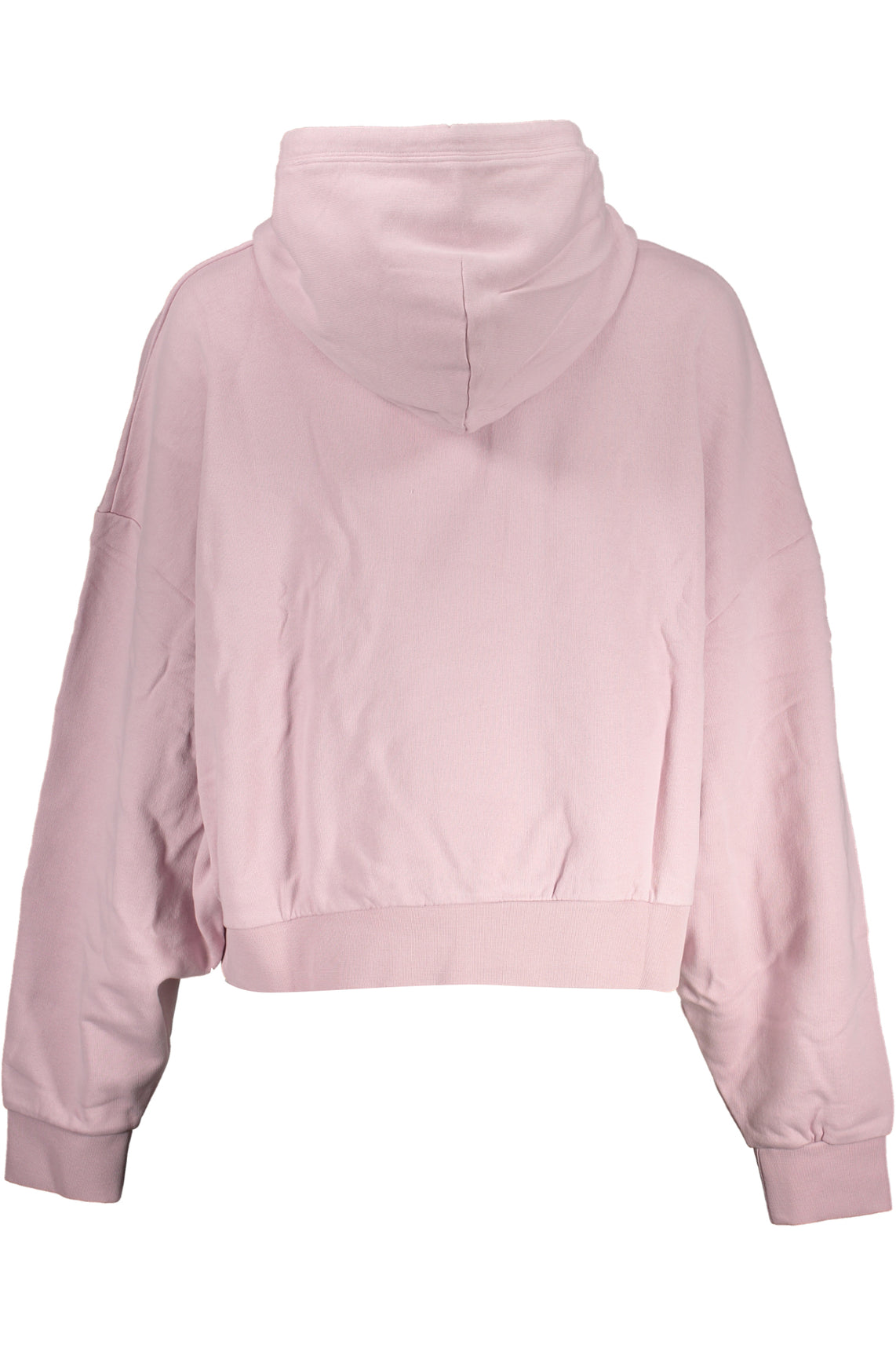 Women's pink sweatshirt without zip