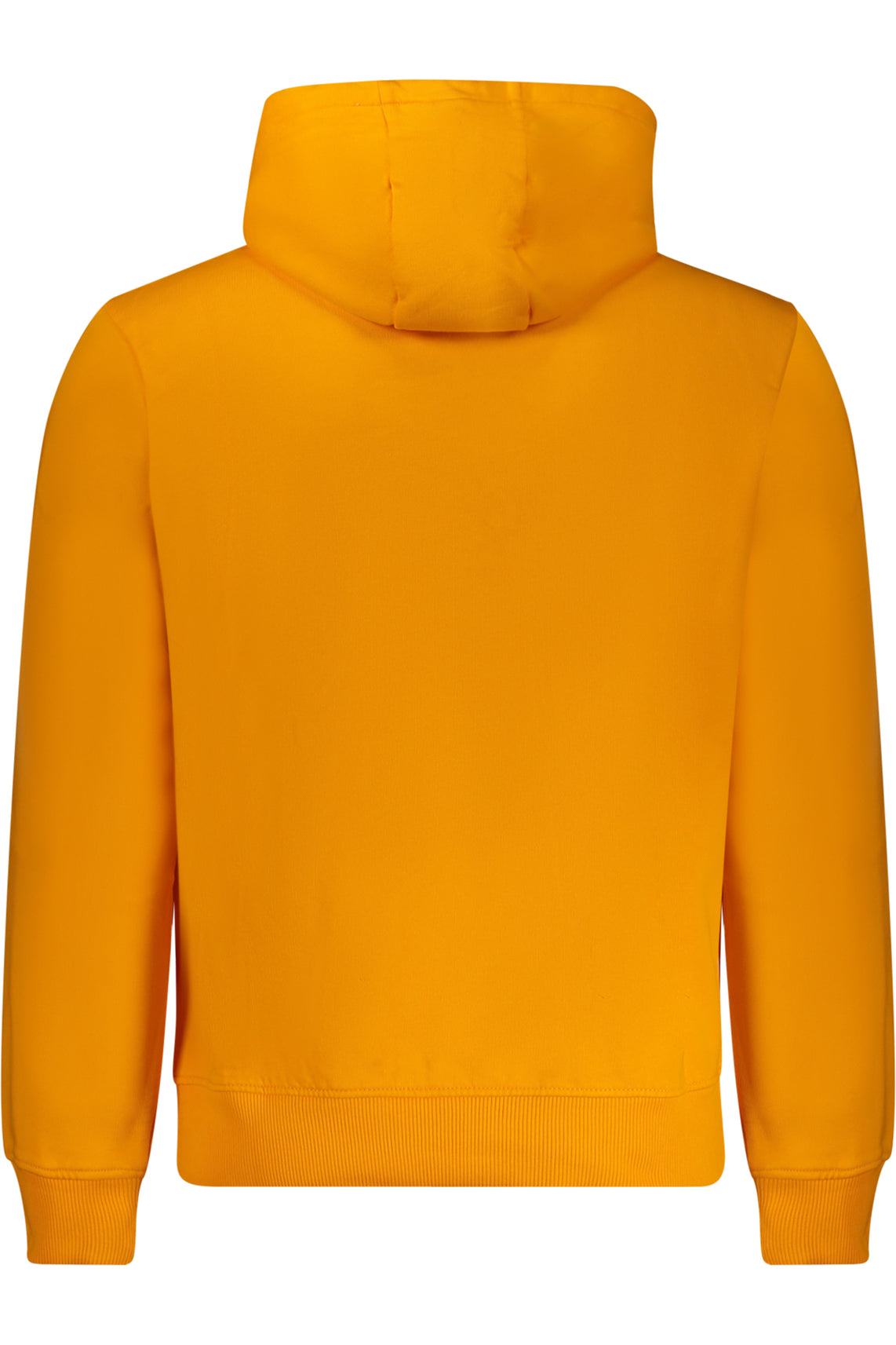 Sweatshirt without zip men orange