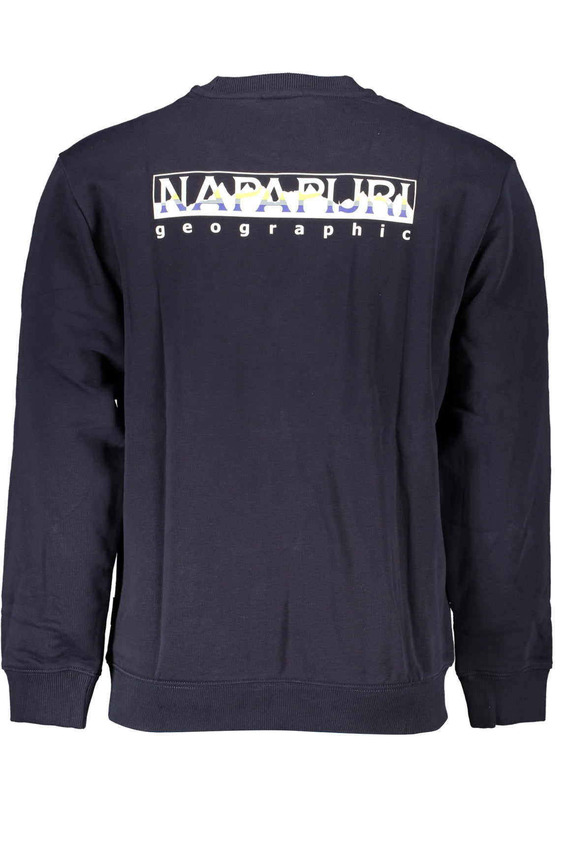 Men's blue zipless sweatshirt