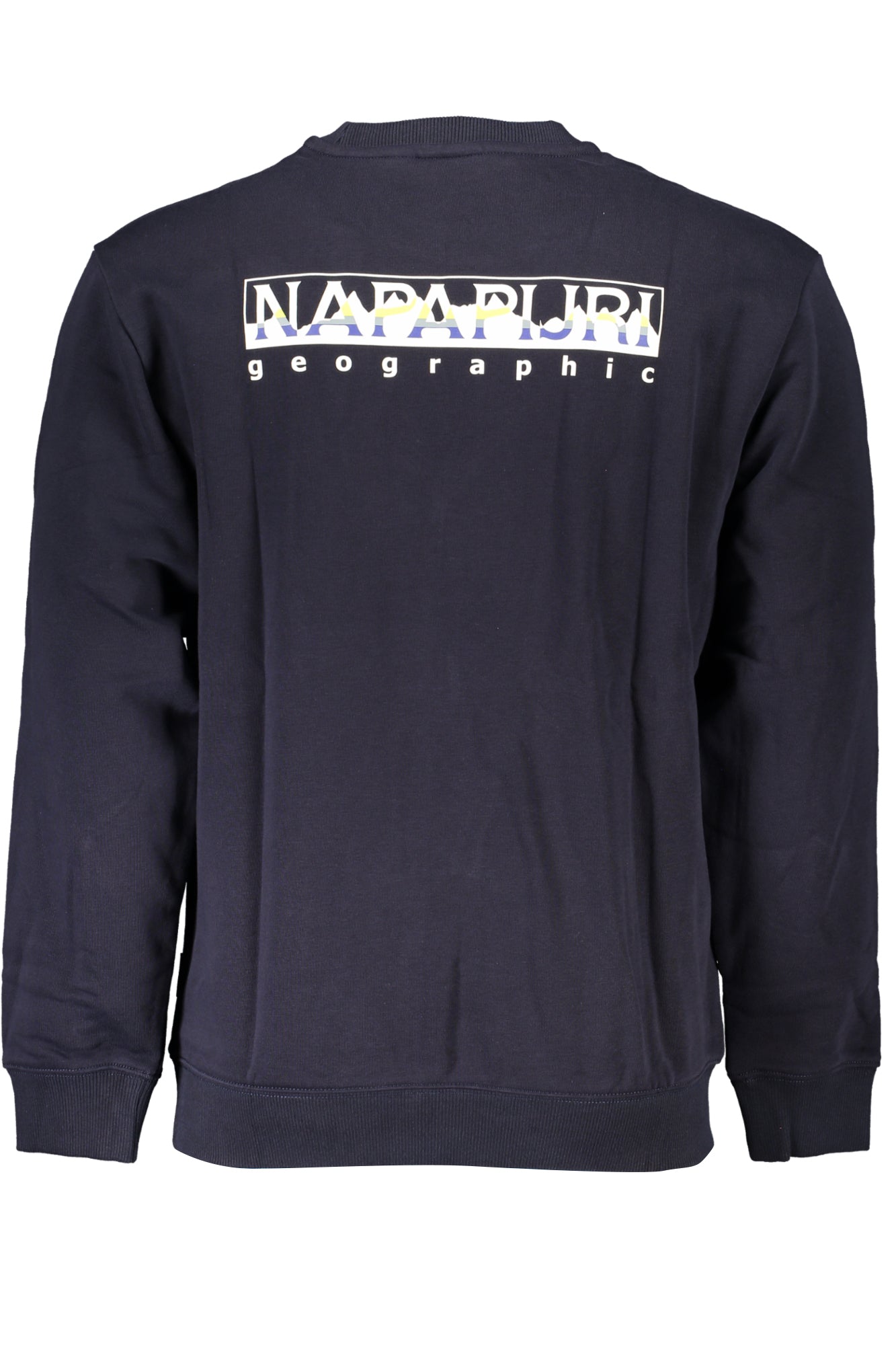 Men's blue zipless sweatshirt