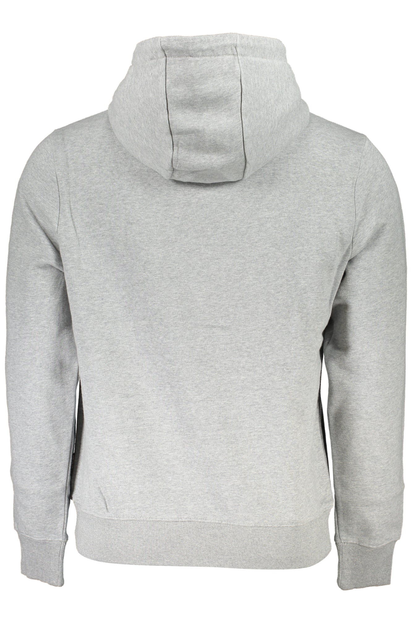 Men's gray zipless sweatshirt