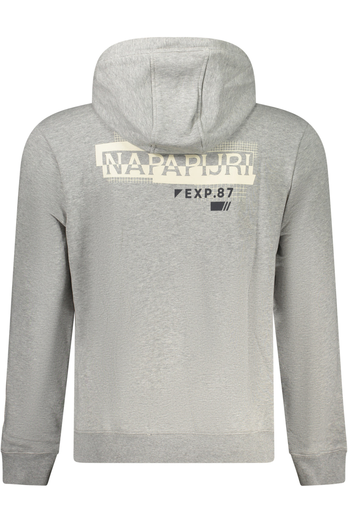Men's zip-free sweatshirt grey