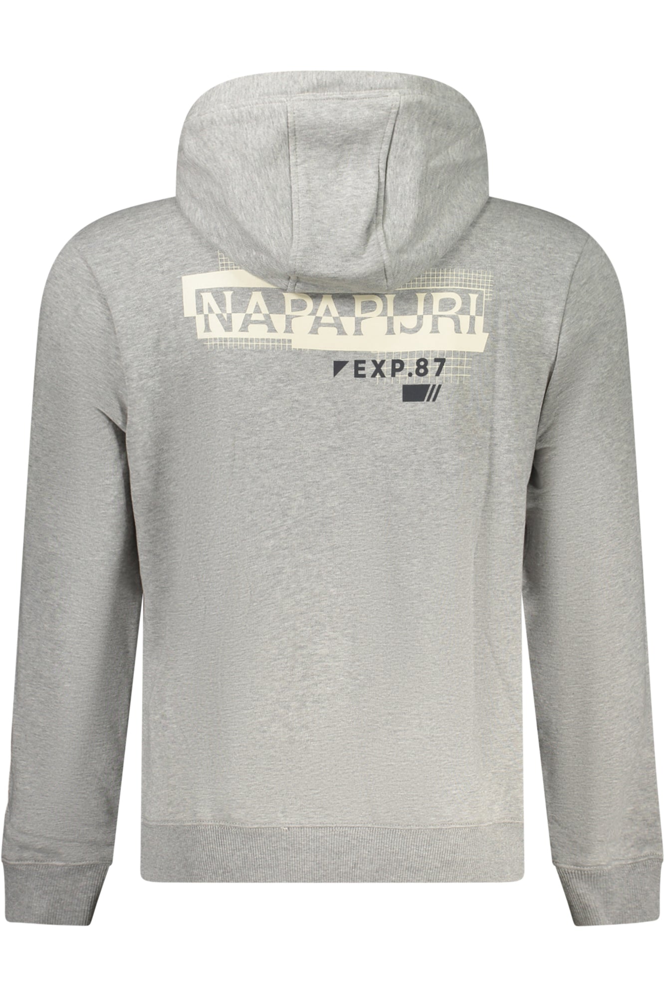 Men's zip-free sweatshirt grey