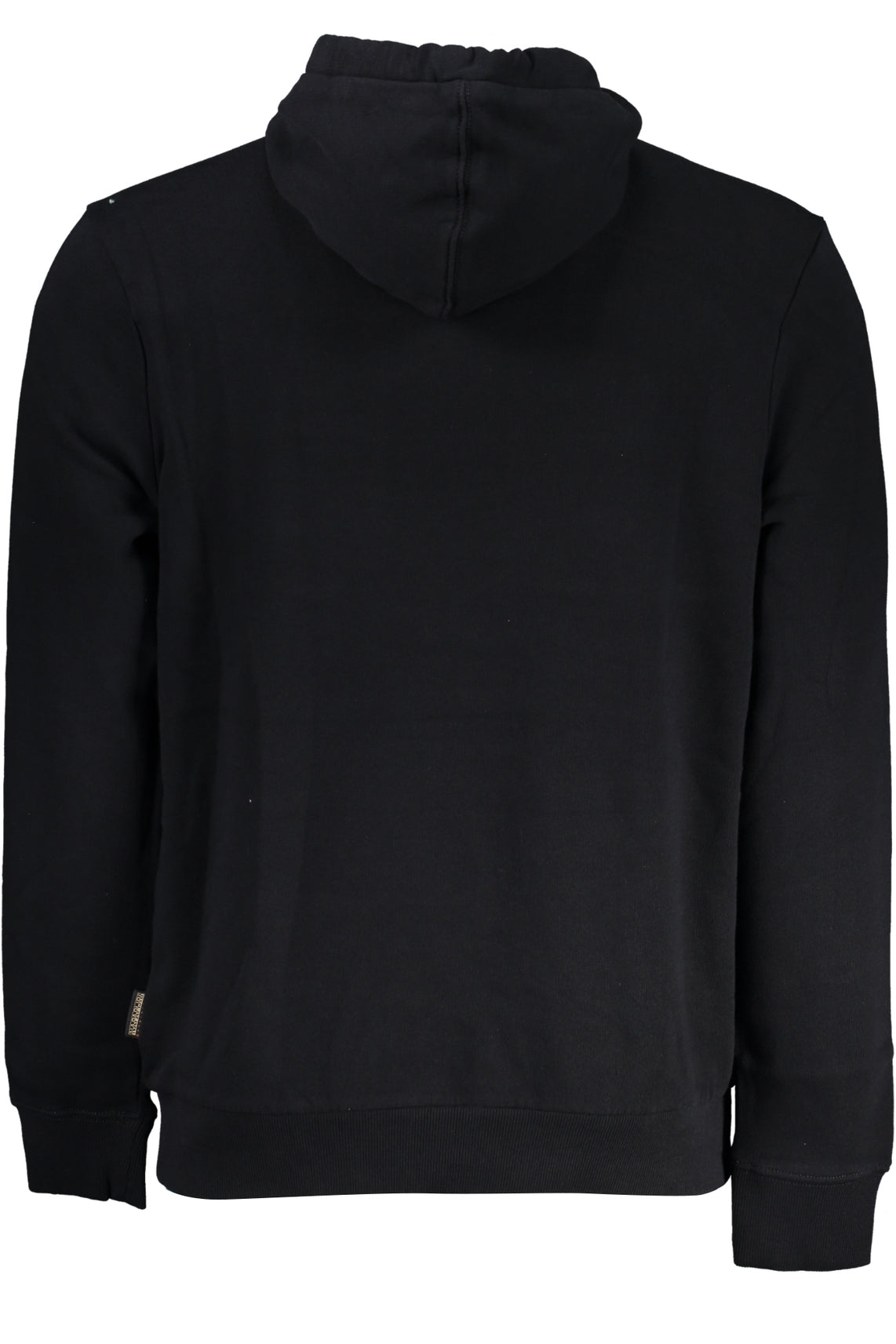 Men's black zipless sweatshirt