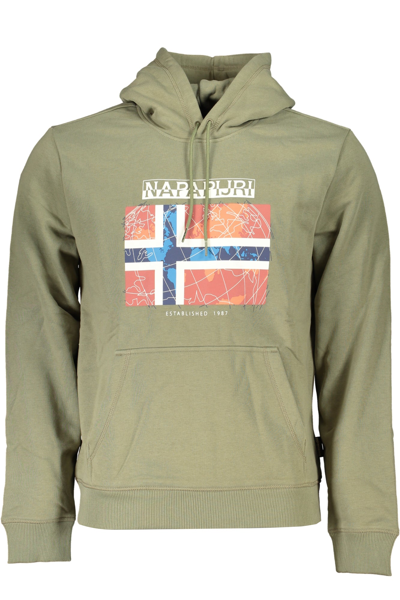 NAPAPIJRI Sweatshirts Green - NP0A4HE9BGUIROH1