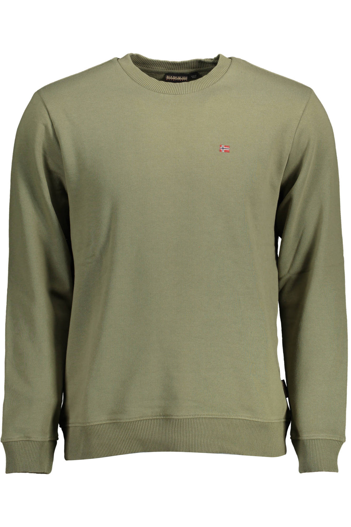 NAPAPIJRI Sweatshirts Green - NP0A4FQW-BALIS-CREW-1