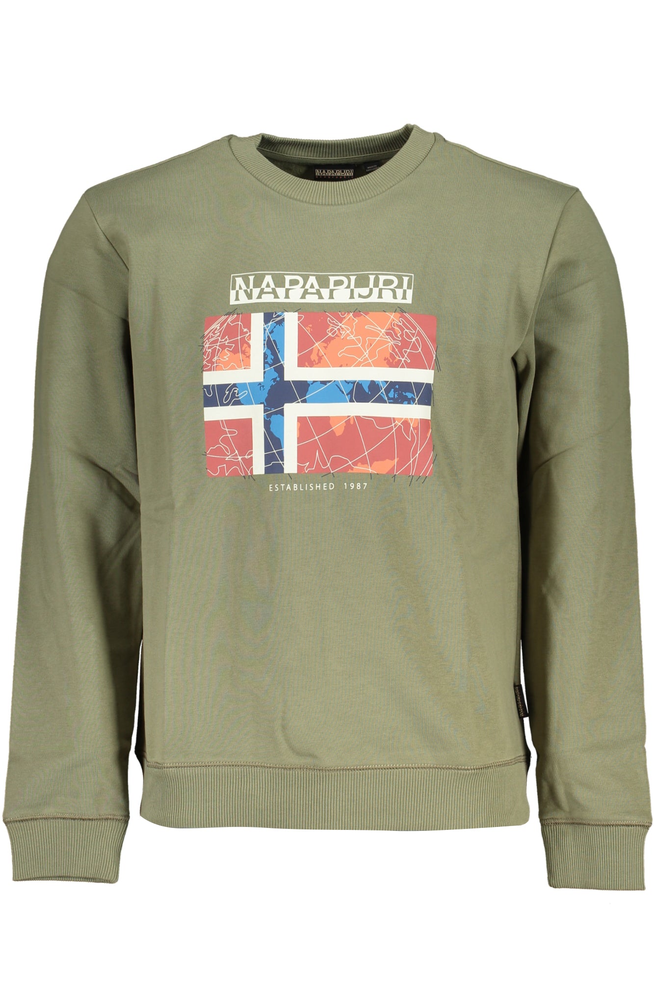 NAPAPIJRI Sweatshirts Green - NP0A4HEBBGUIROC1