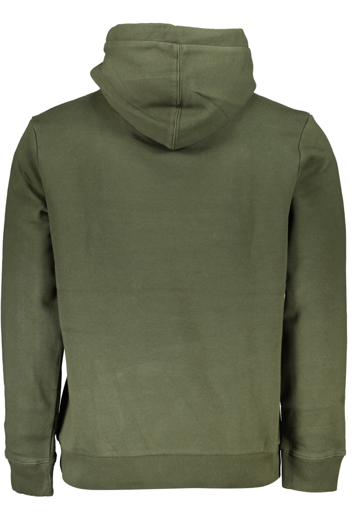 Green men's zipless sweatshirt