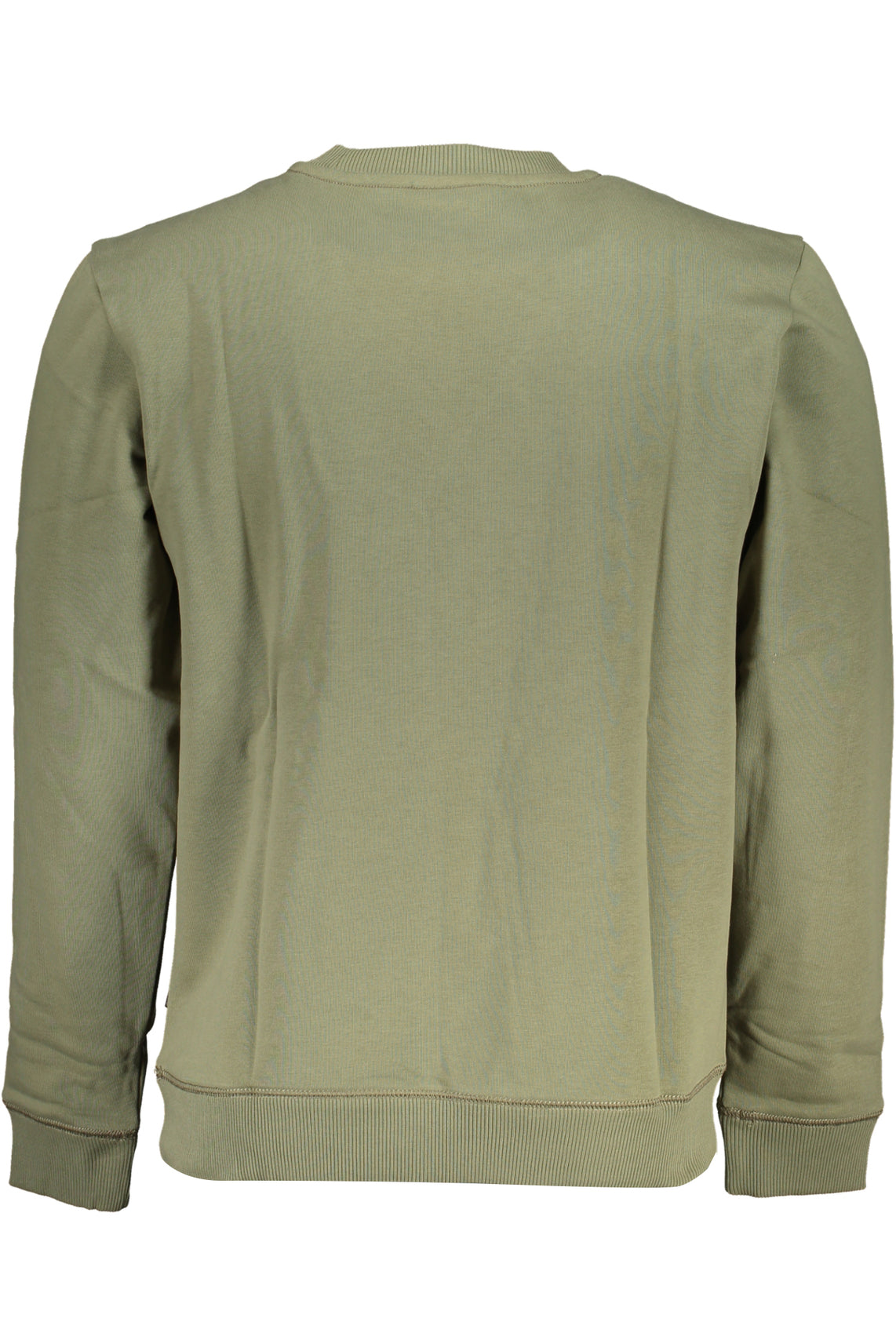 Green men's zipless sweatshirt