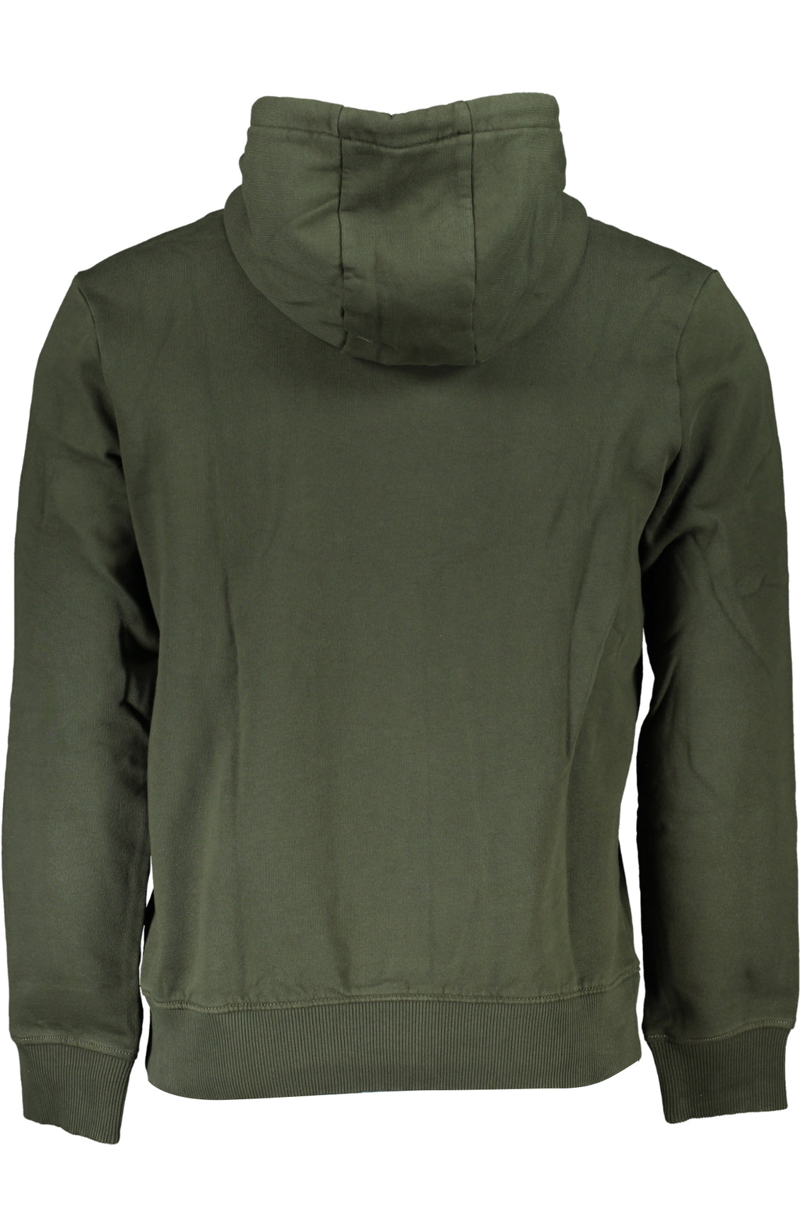 Green men's zipless sweatshirt