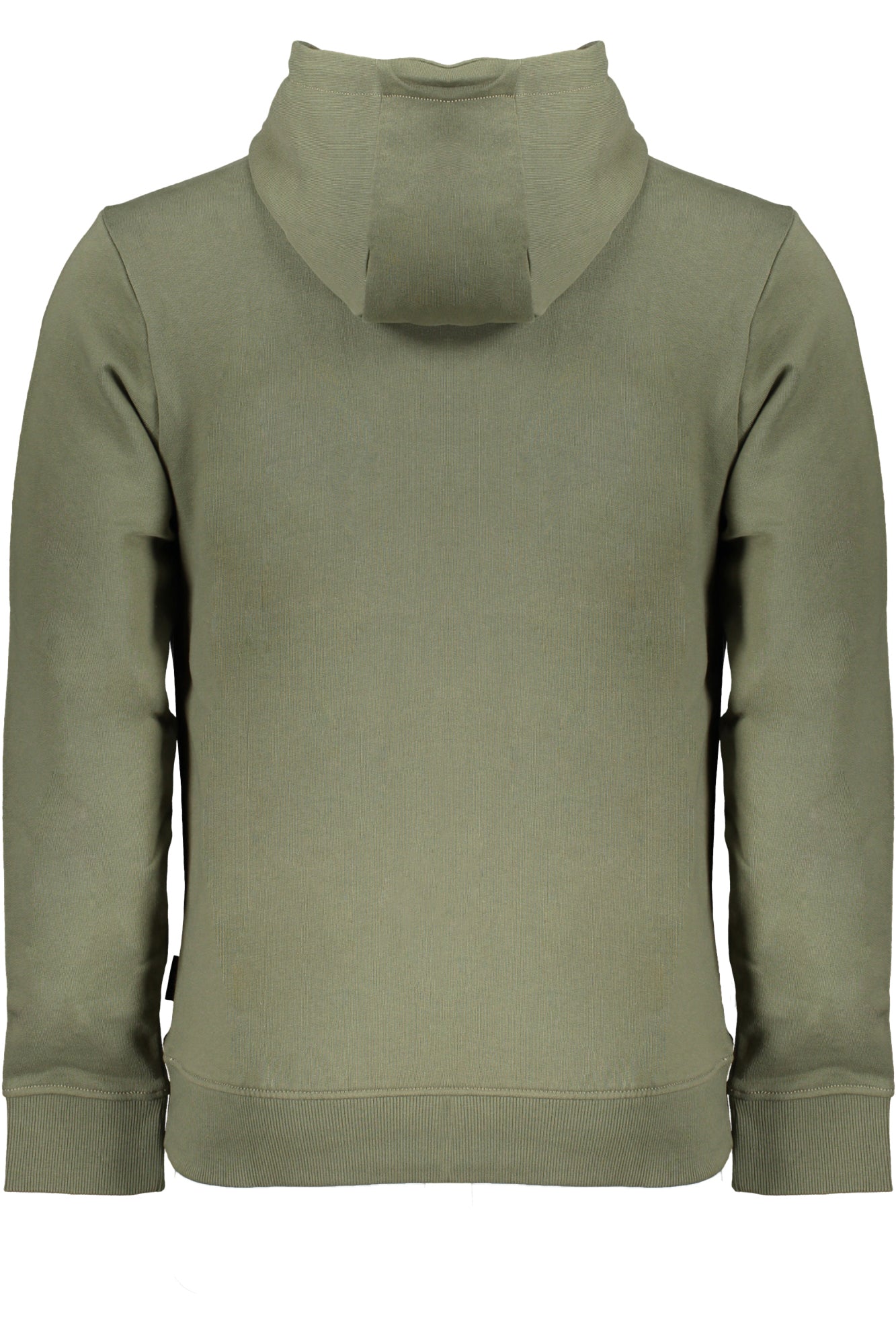 Green men's zipless sweatshirt
