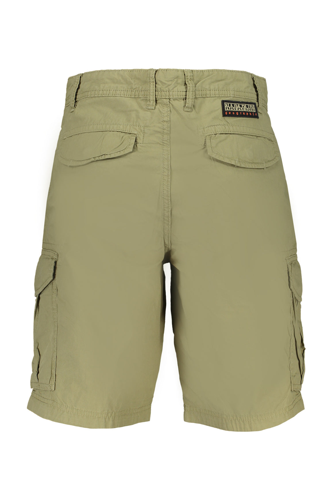 Green men's bermuda pants