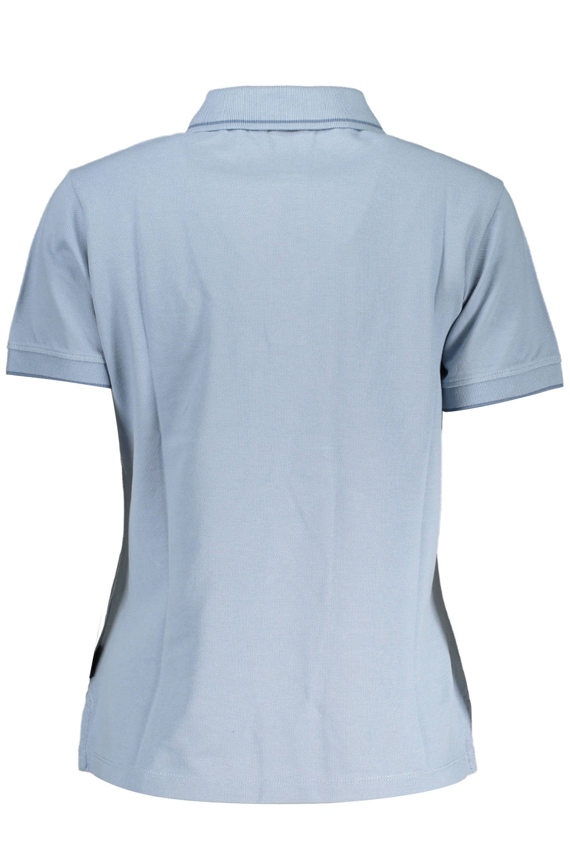 Light blue women's polo shirt