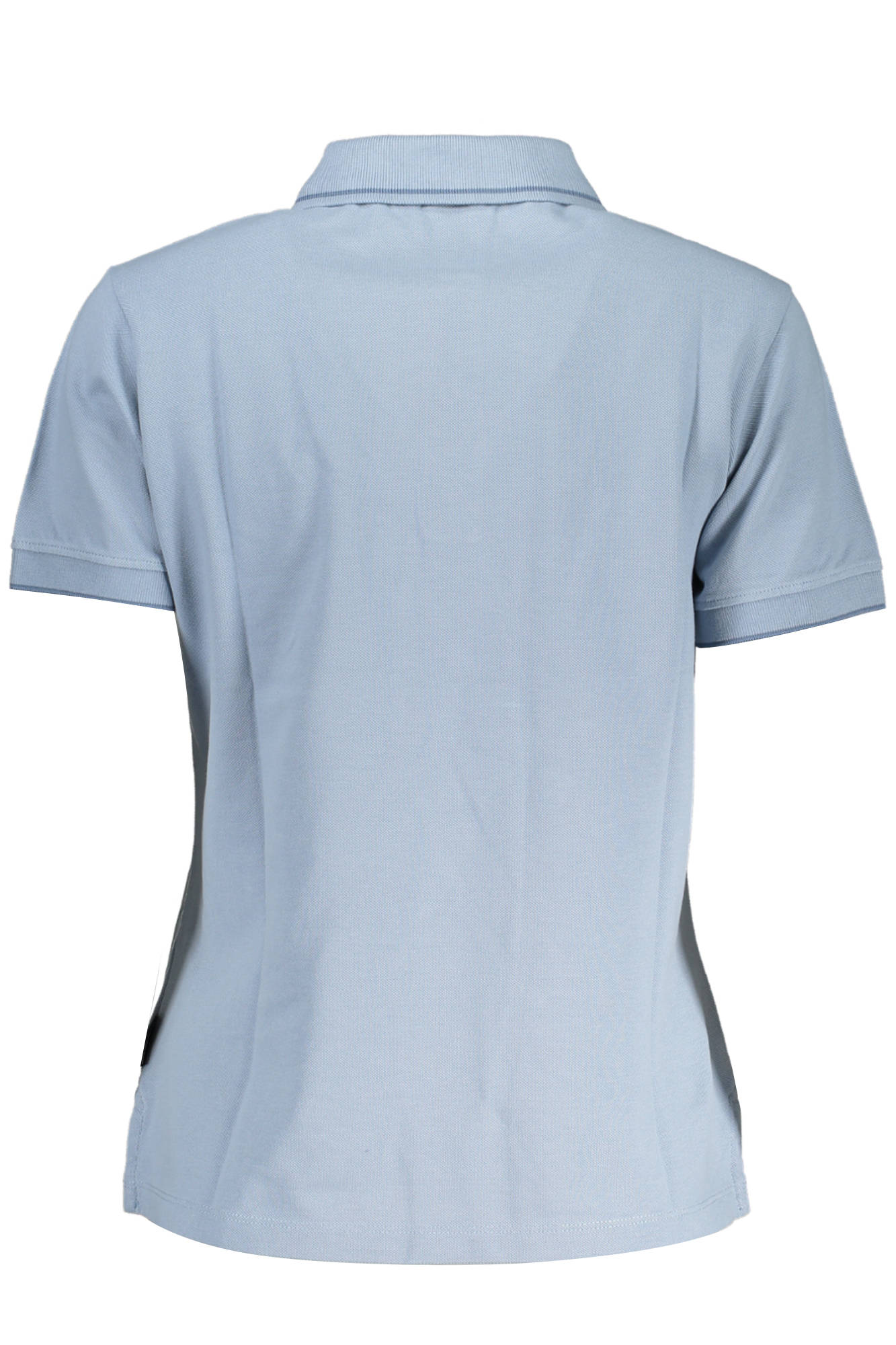 Light blue women's polo shirt