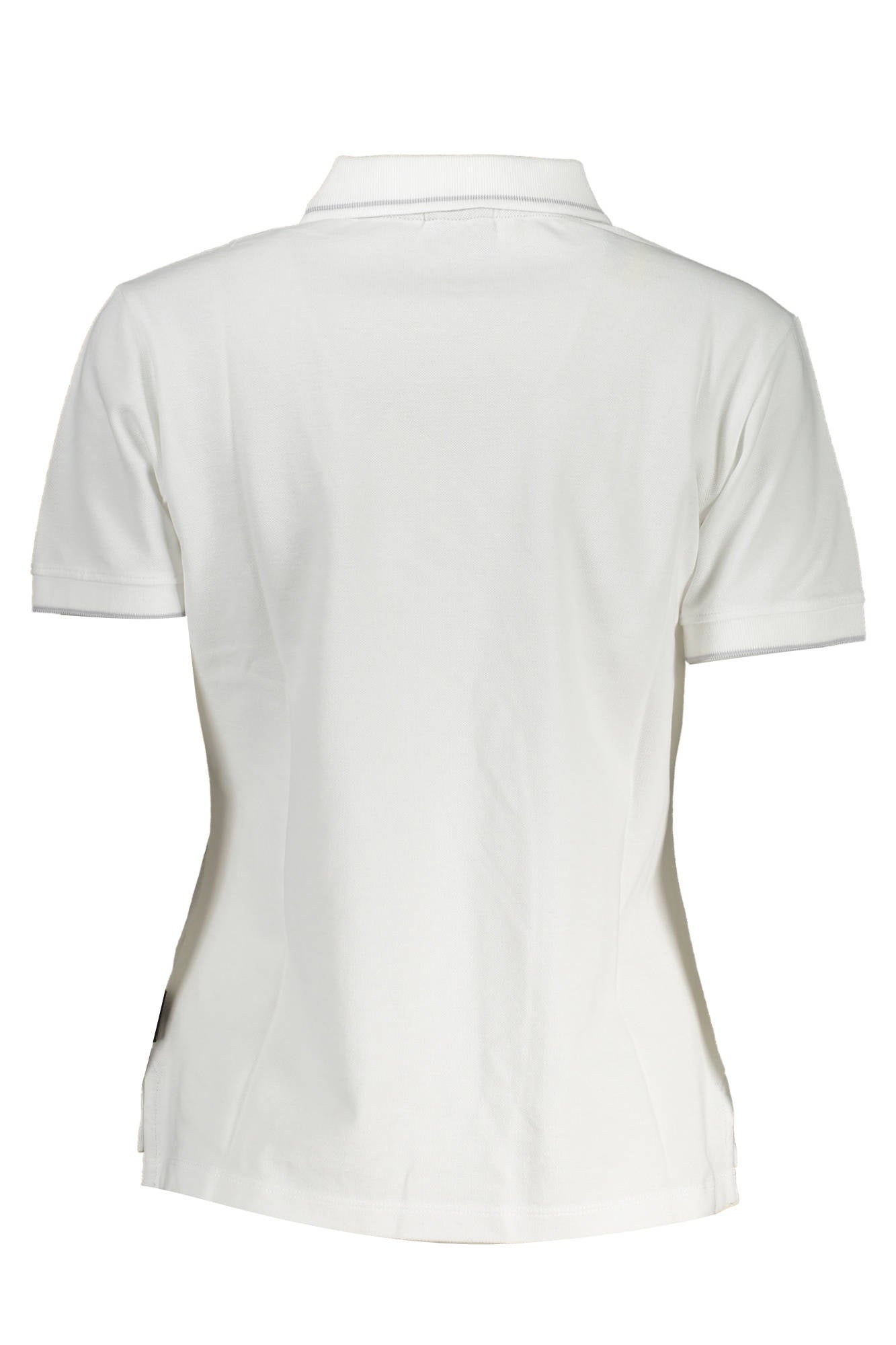 Polo short sleeve woman white