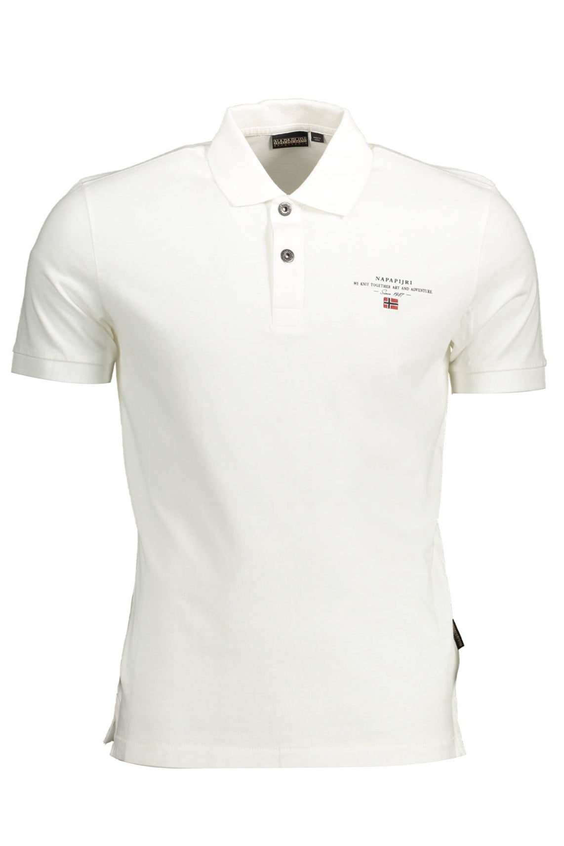 NAPAPIJRI Polo Shirts White - NP0A4GB4ELBASJERSEY