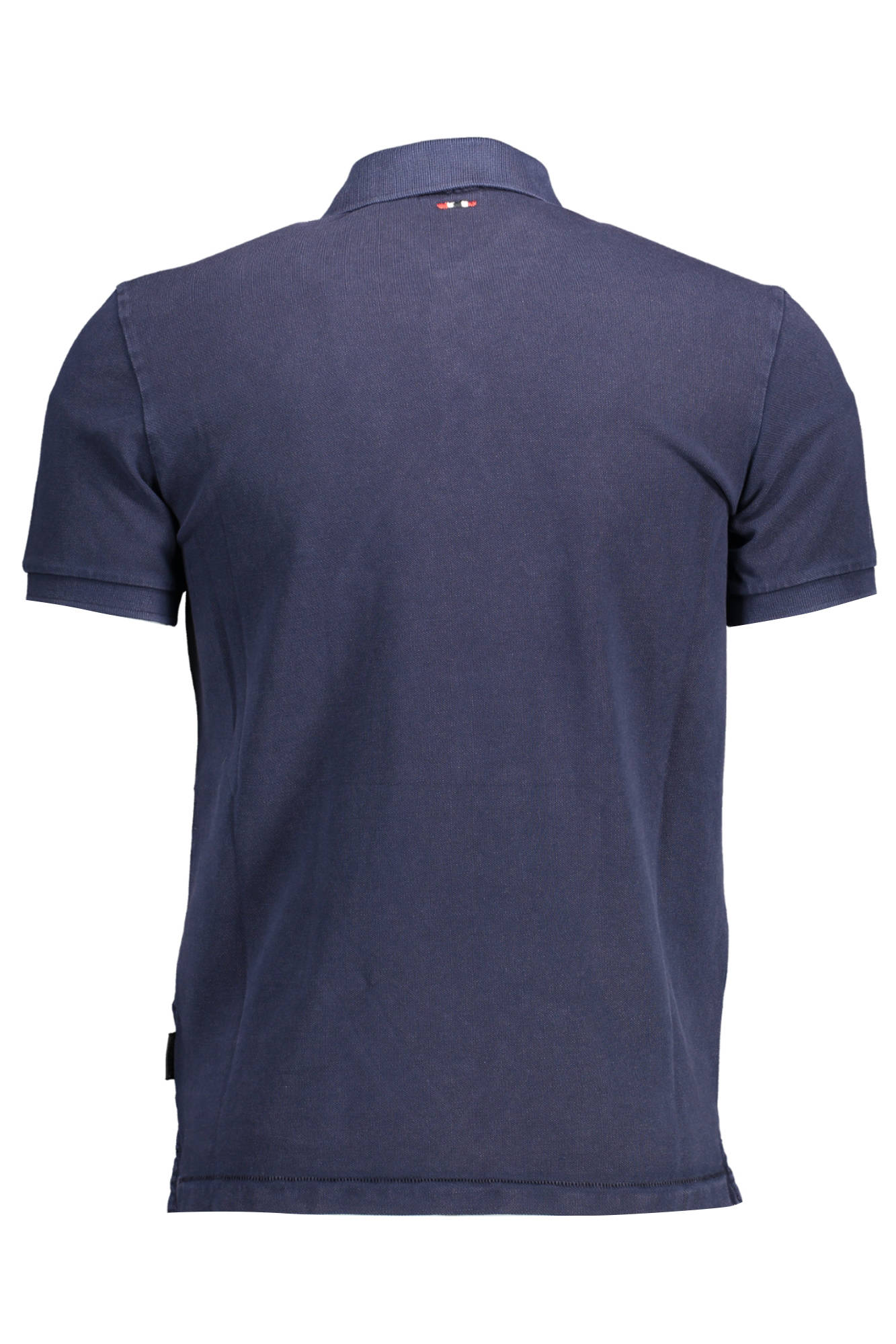 Polo short sleeve man blue