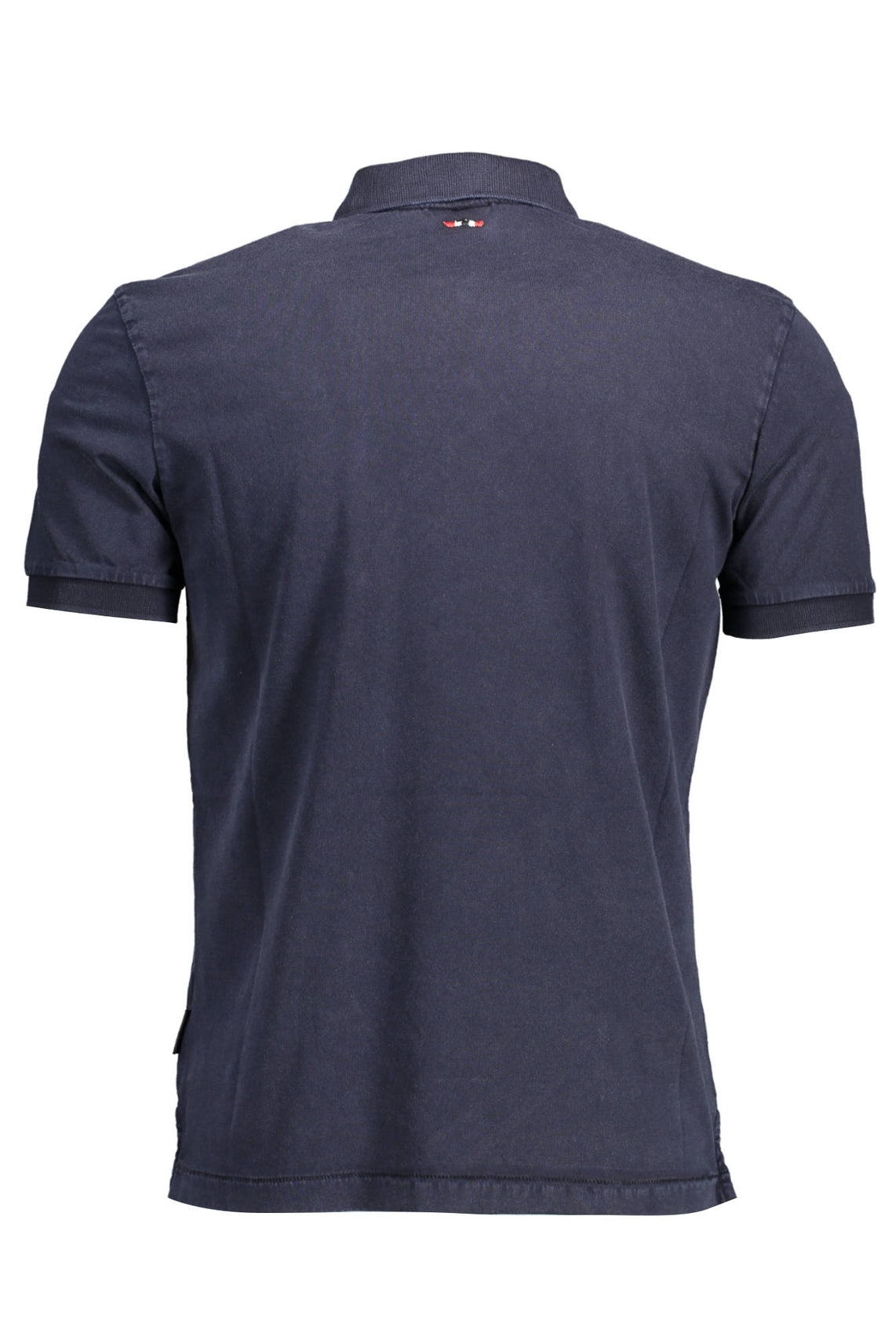 Polo short sleeve man blue