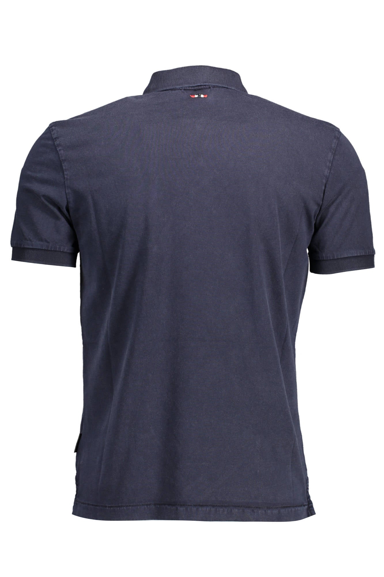 Polo short sleeve man blue