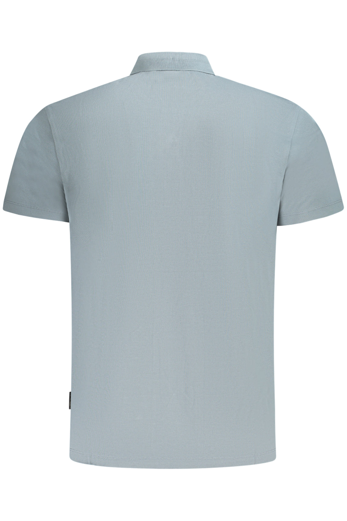 Polo short sleeves men grey