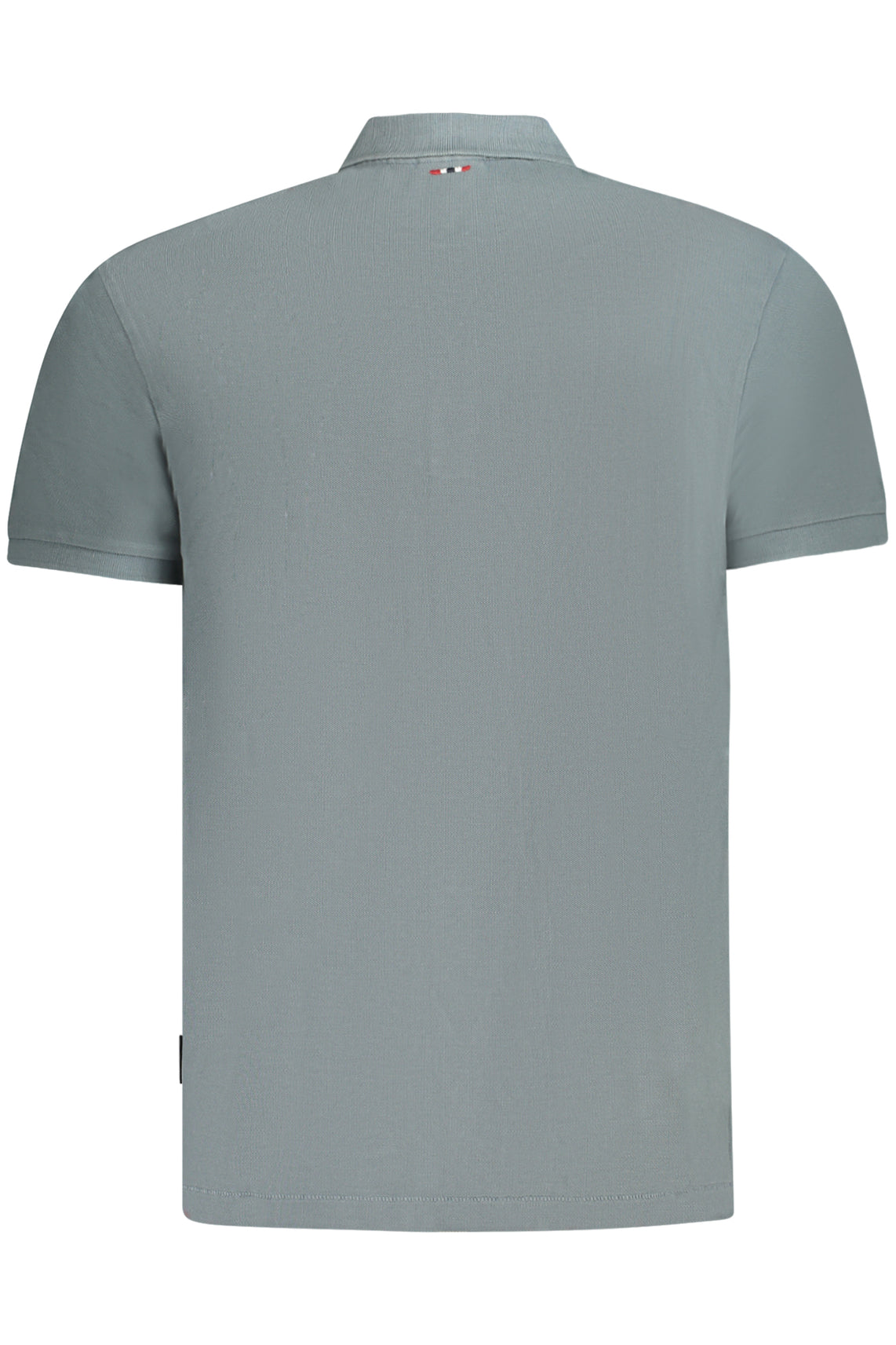 Polo short sleeves men grey