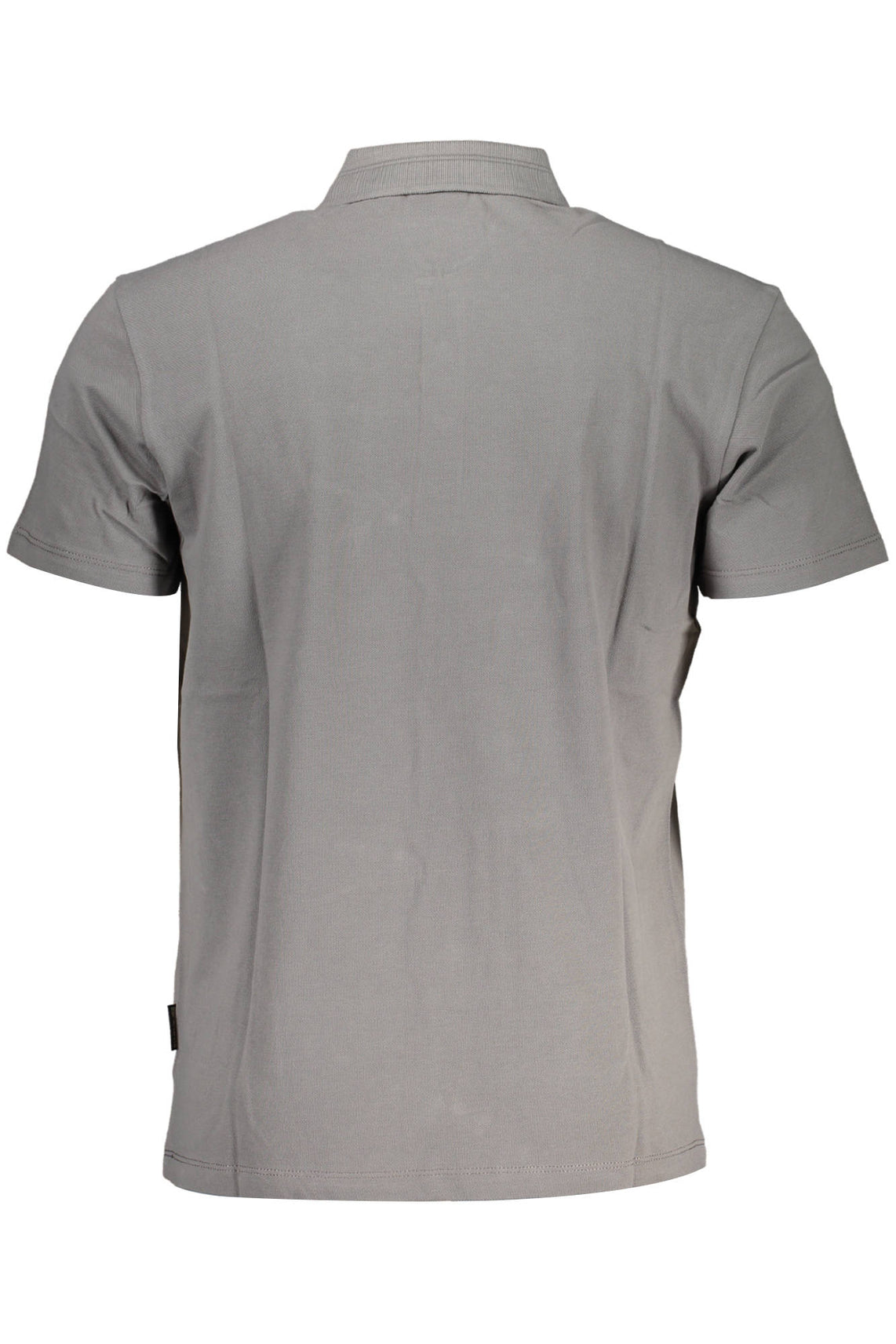 Polo short sleeve man gray