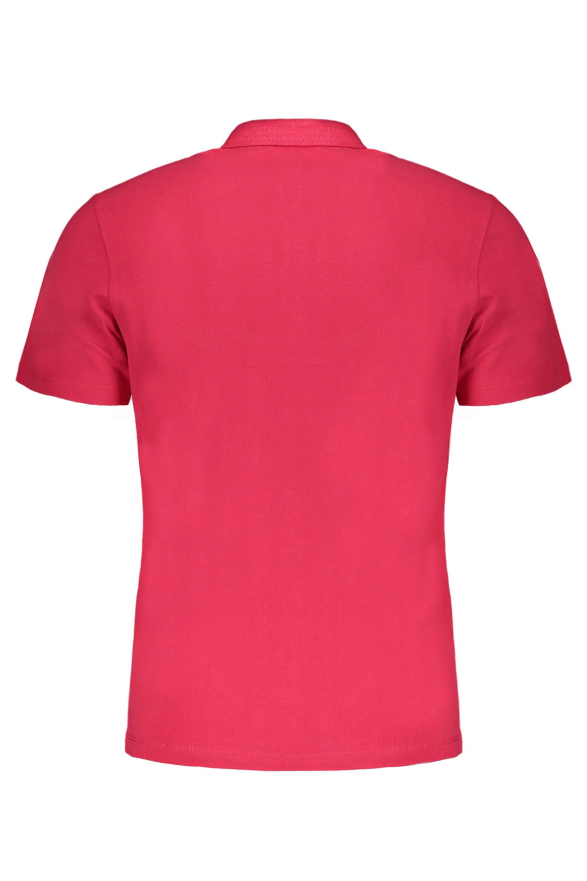 Men's short sleeved polo shirt pink